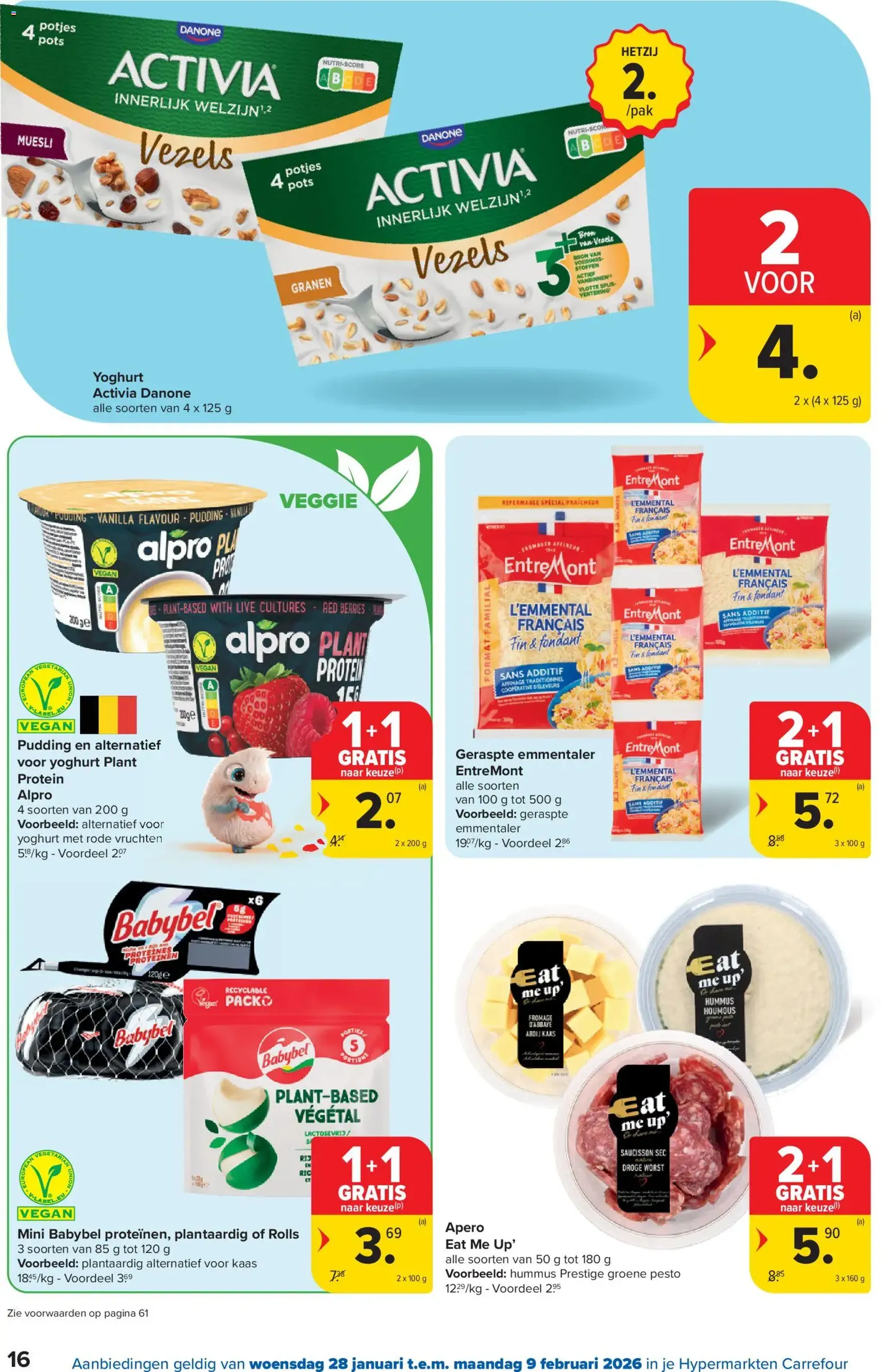 Carrefour folder week 5 - geldige folder vanaf 28/01/2026 pagina 16 van 63