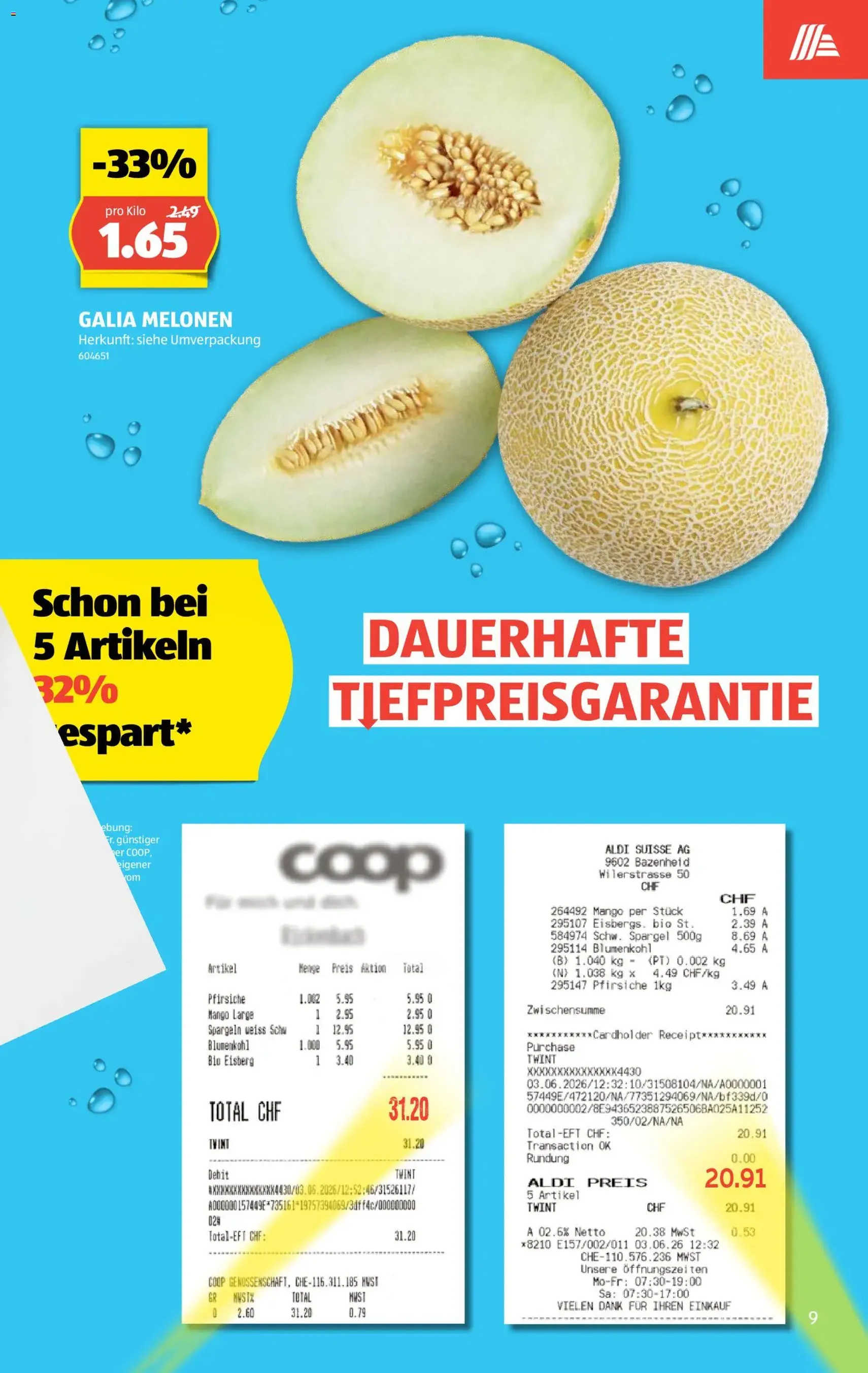 Aldi aktionen - Gültiger Prospekt ab 02.07.2026, Seite 9 von insgesamt 40