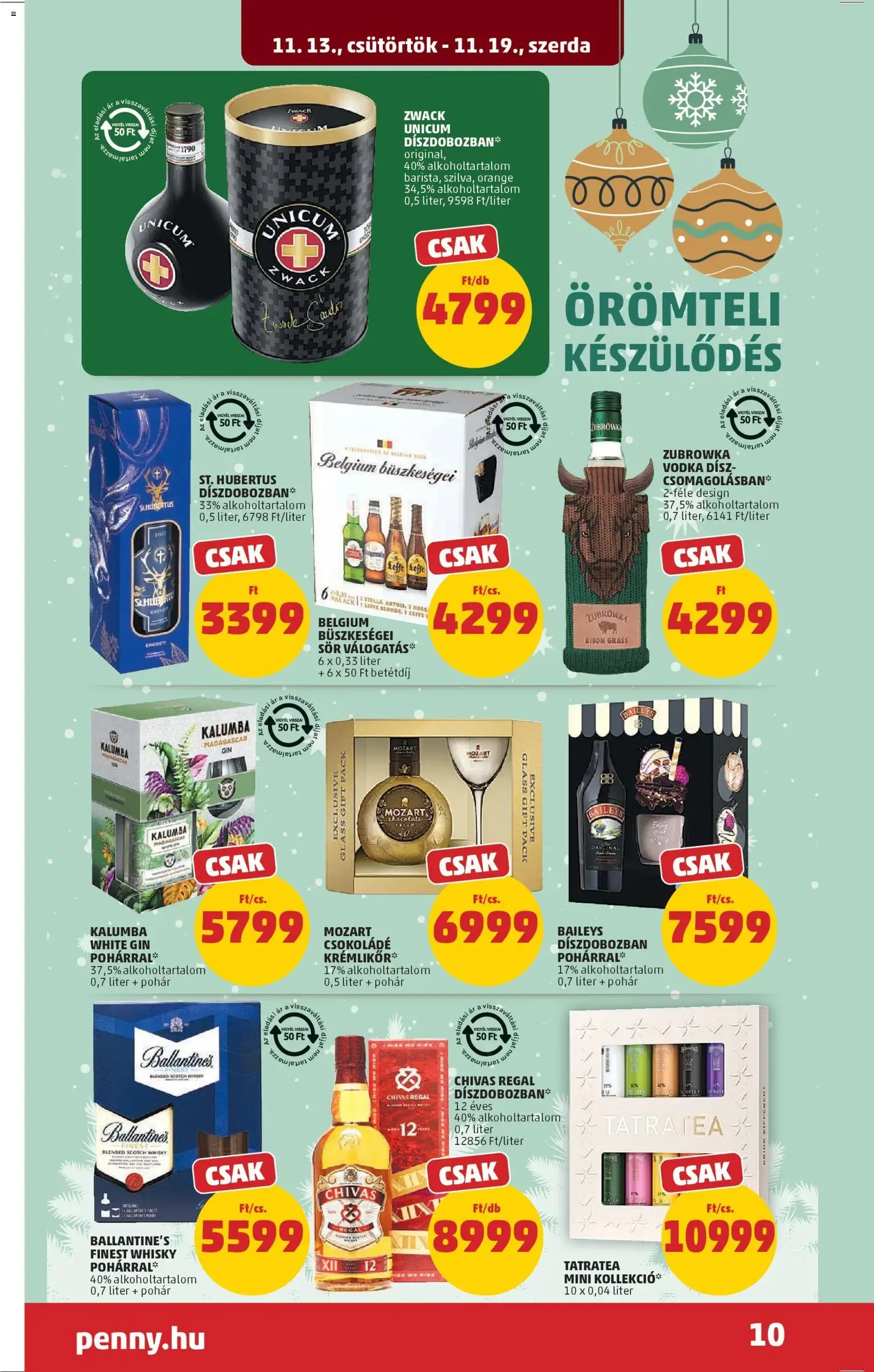 PENNY Akciós újság - 2025.11.13. érvényes szórólap 14 oldal 45 oldalból