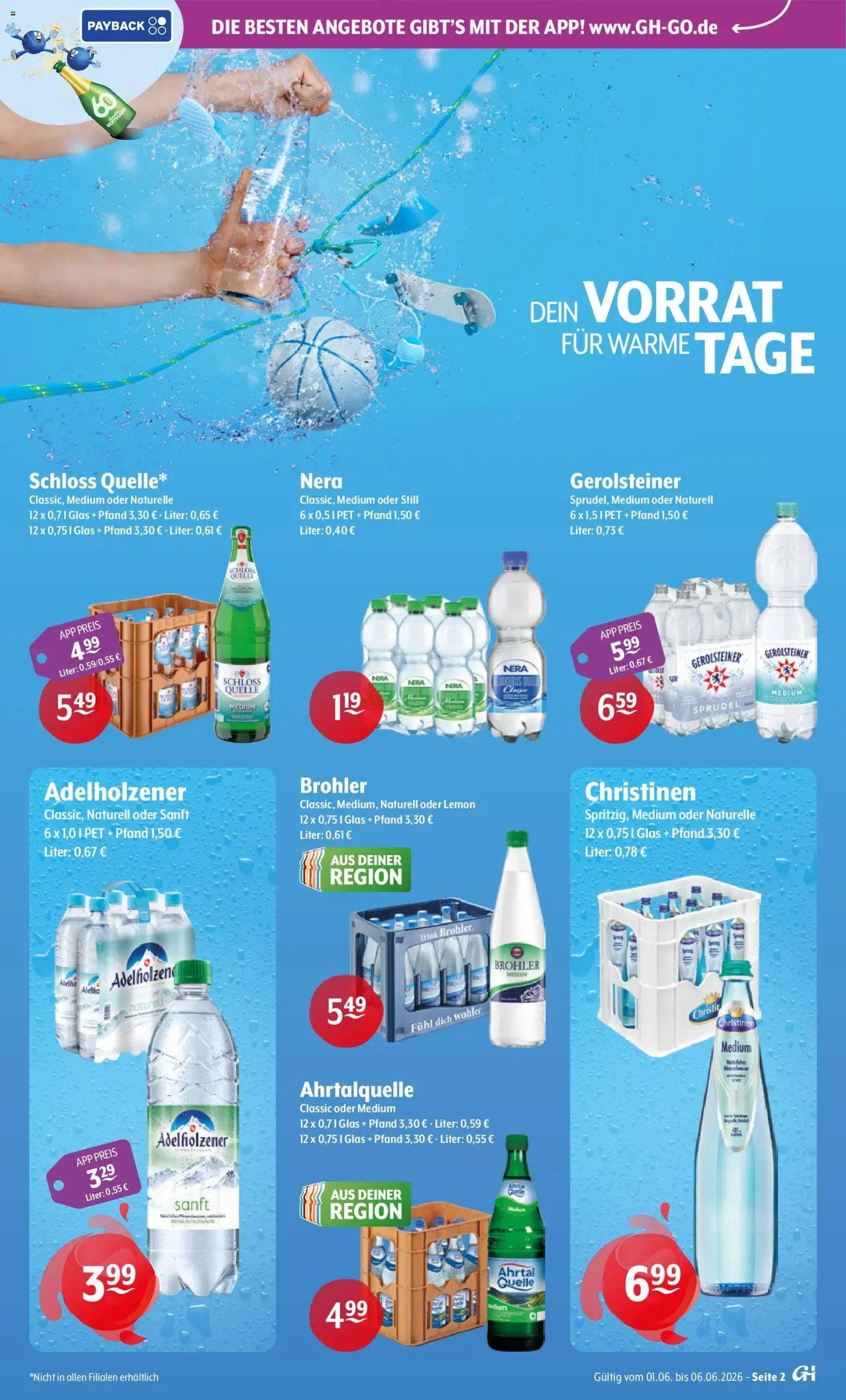 Trink und Spare Prospekt - Gültiger Prospekt ab 01.06.2026, Seite 2 von insgesamt 8