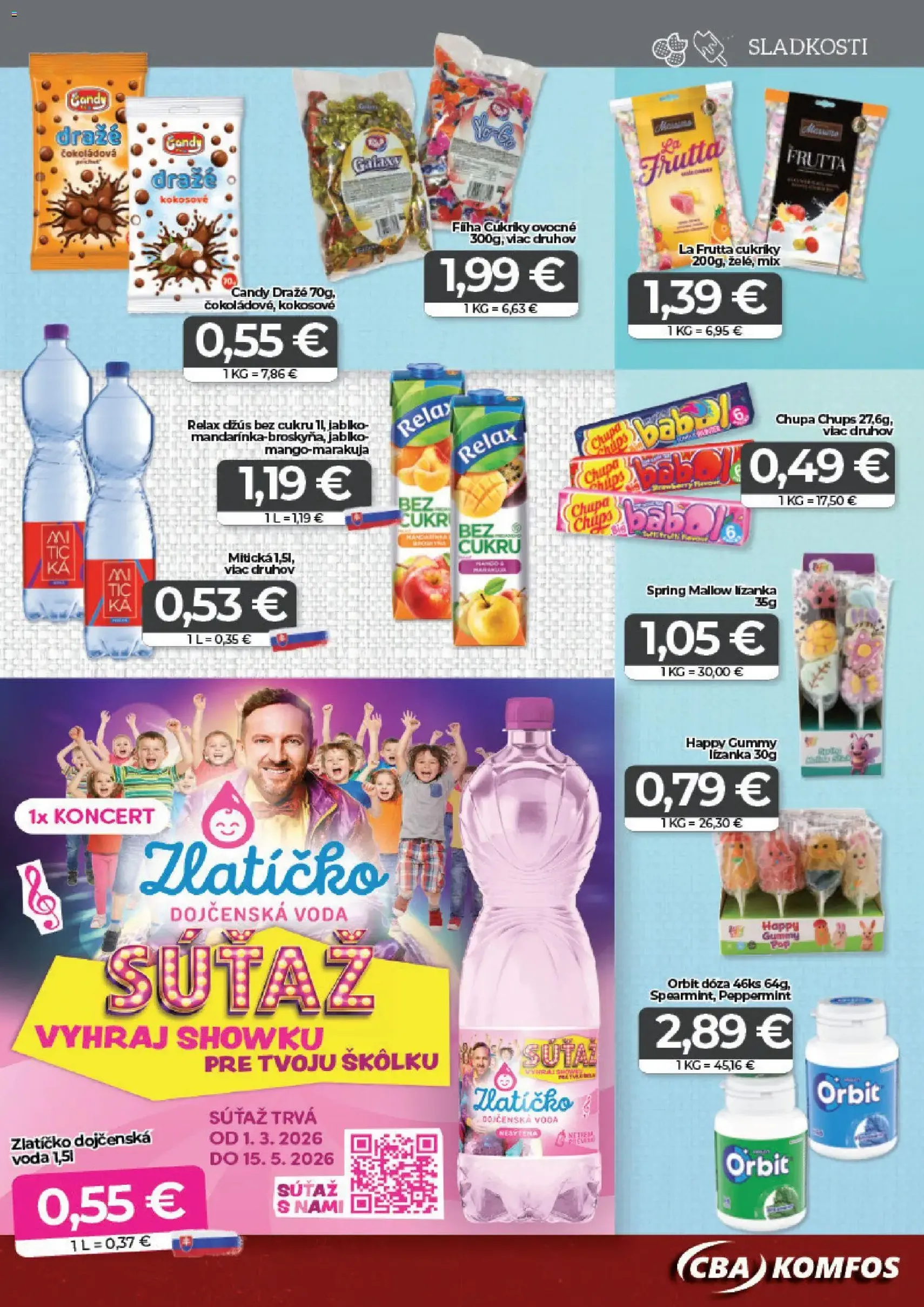 CBA Komfos leták - platný leták od 27.03.2026 strana 11 z 16