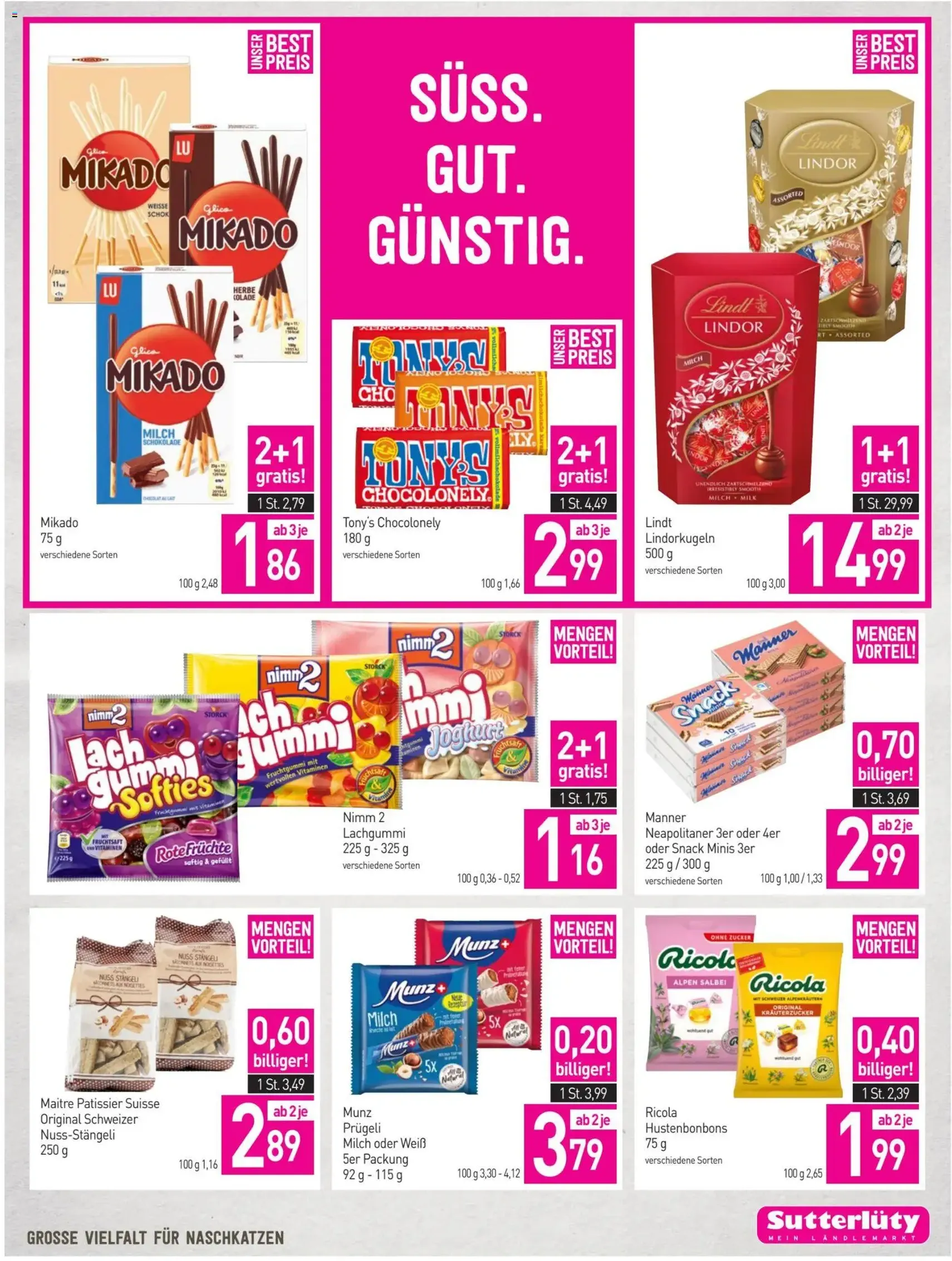 Sutterlüty Flugblatt - Gültiger Prospekt ab 04.12.2025, Seite 19 von insgesamt 24