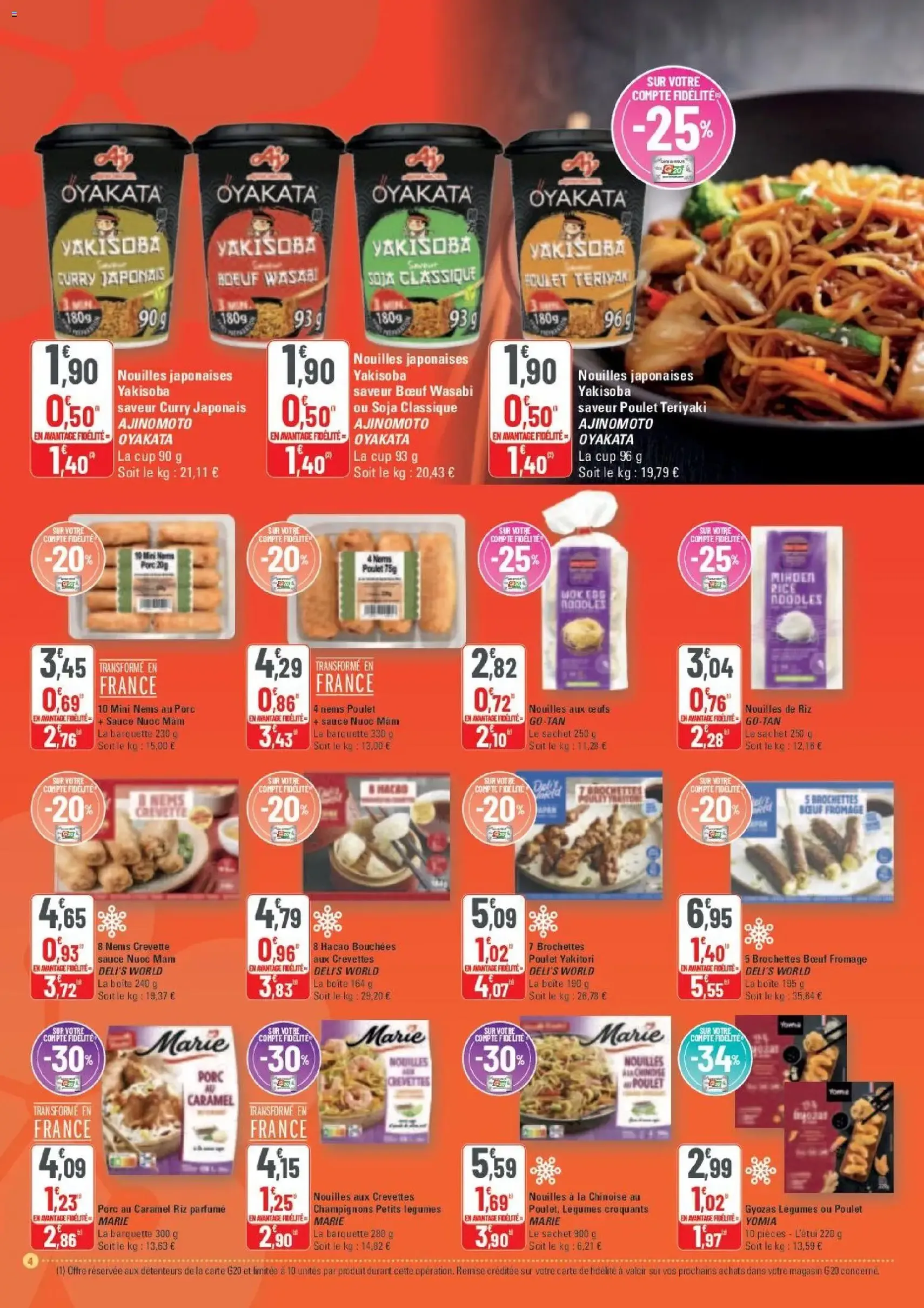 G20 Supermarchés catalogue - brochure valable à partir du 11/02/2026, page 4 sur 20