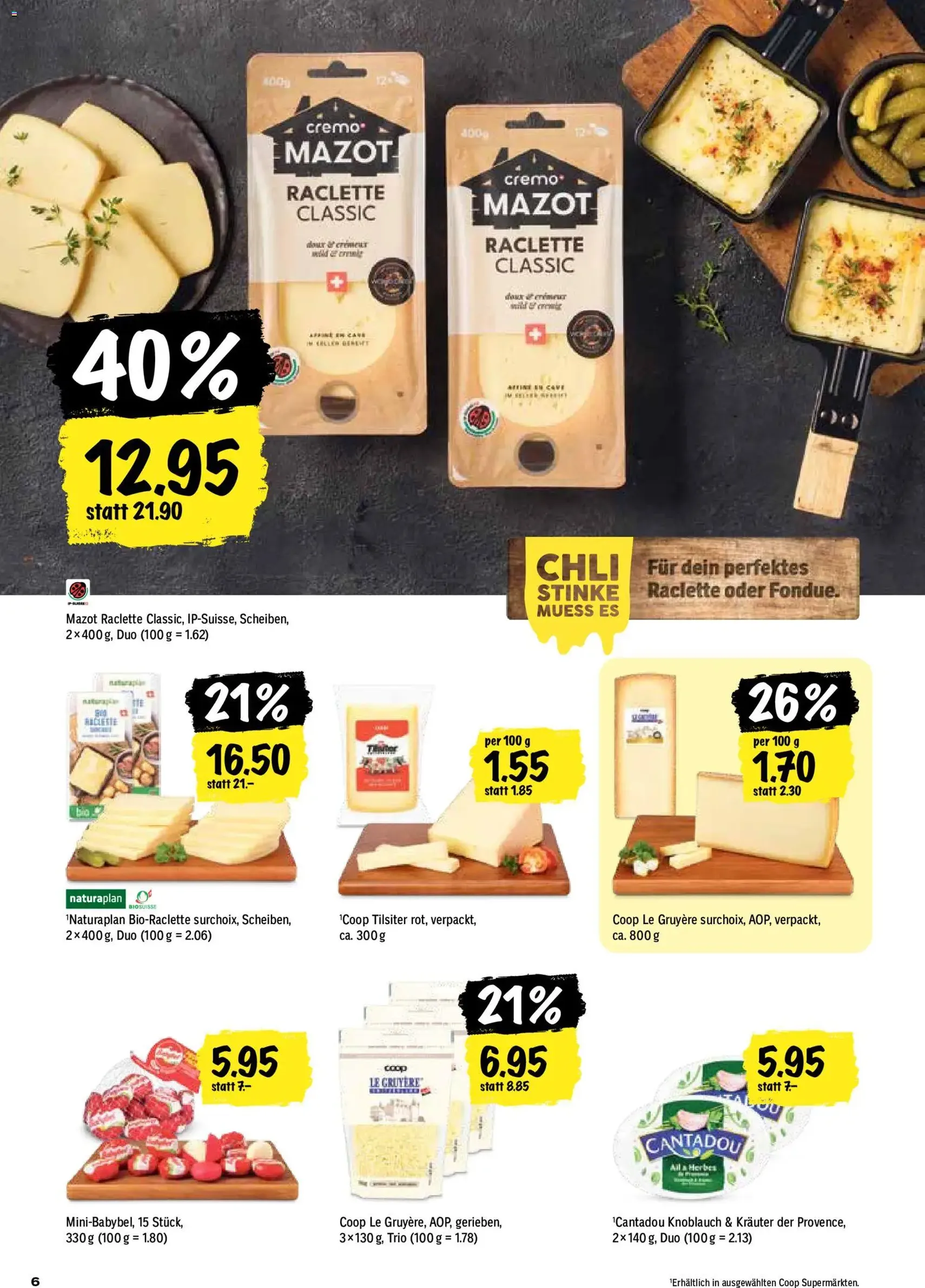 Coop aktionen - Gültiger Prospekt ab 08.10.2026, Seite 6 von insgesamt 24