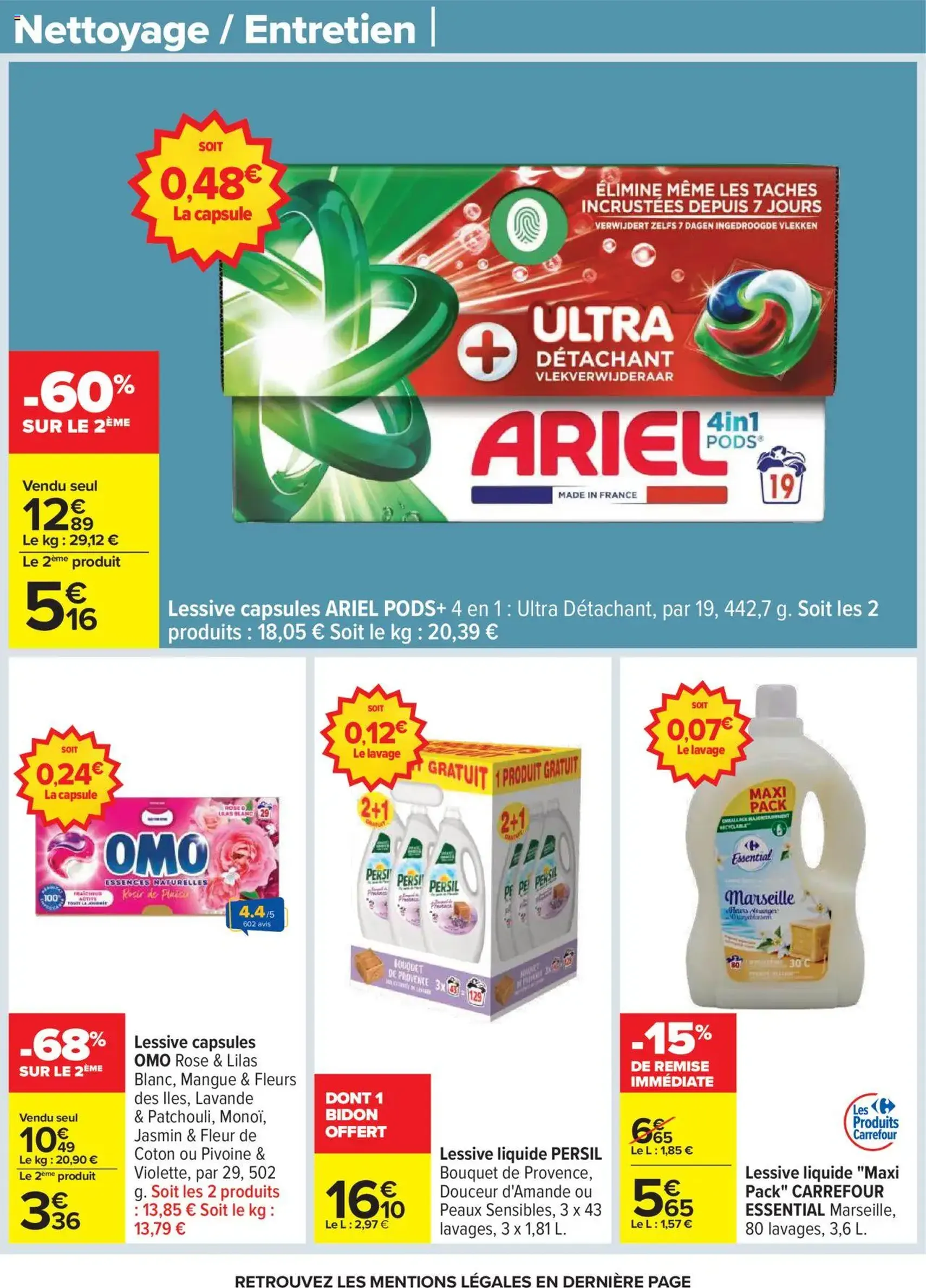 Carrefour catalogue semaine 29 - brochure valable à partir du 15/07/2025, page 64 sur 95
