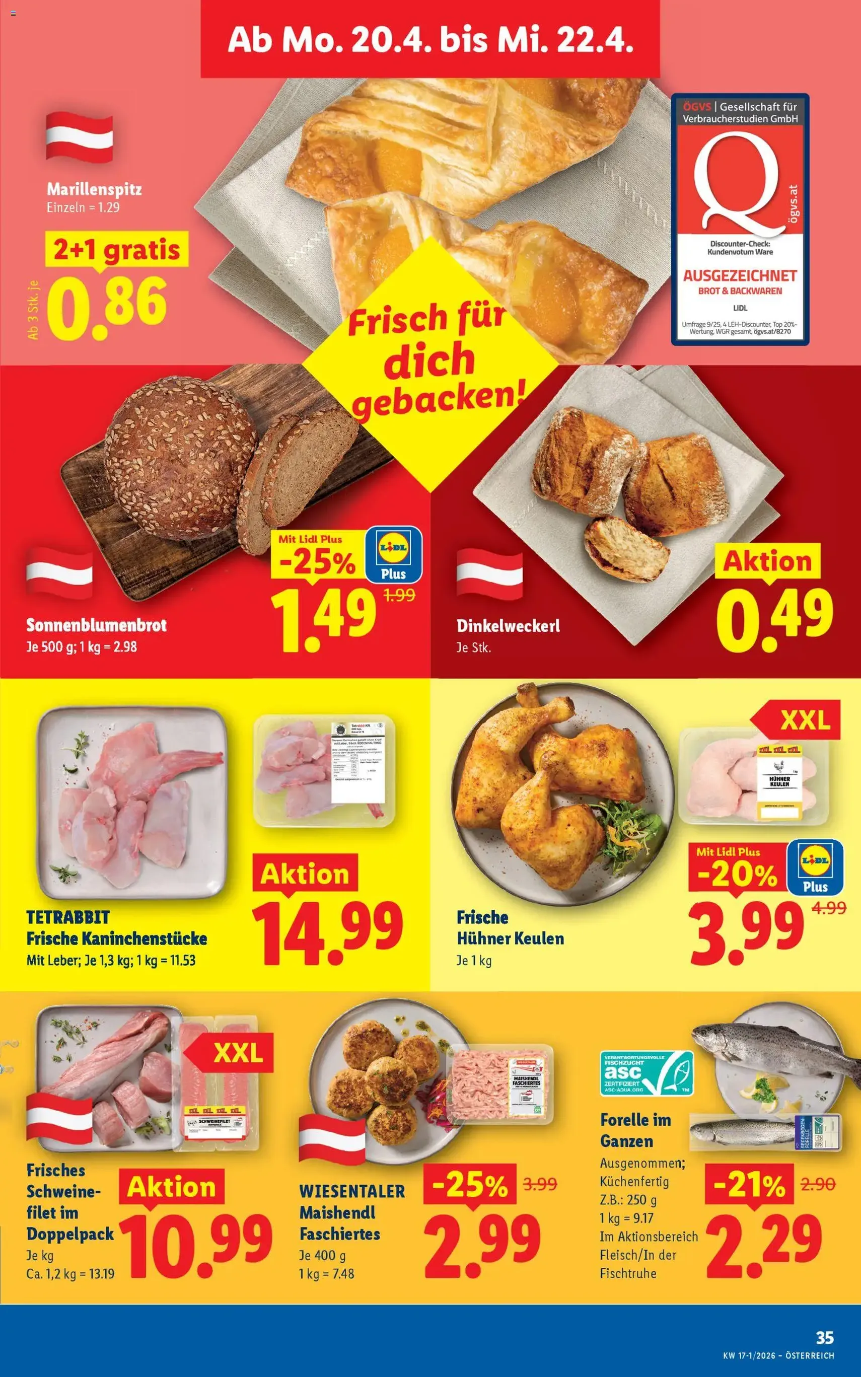Lidl - Flugblatt - Gültiger Prospekt ab 16.04.2026, Seite 38 von insgesamt 49