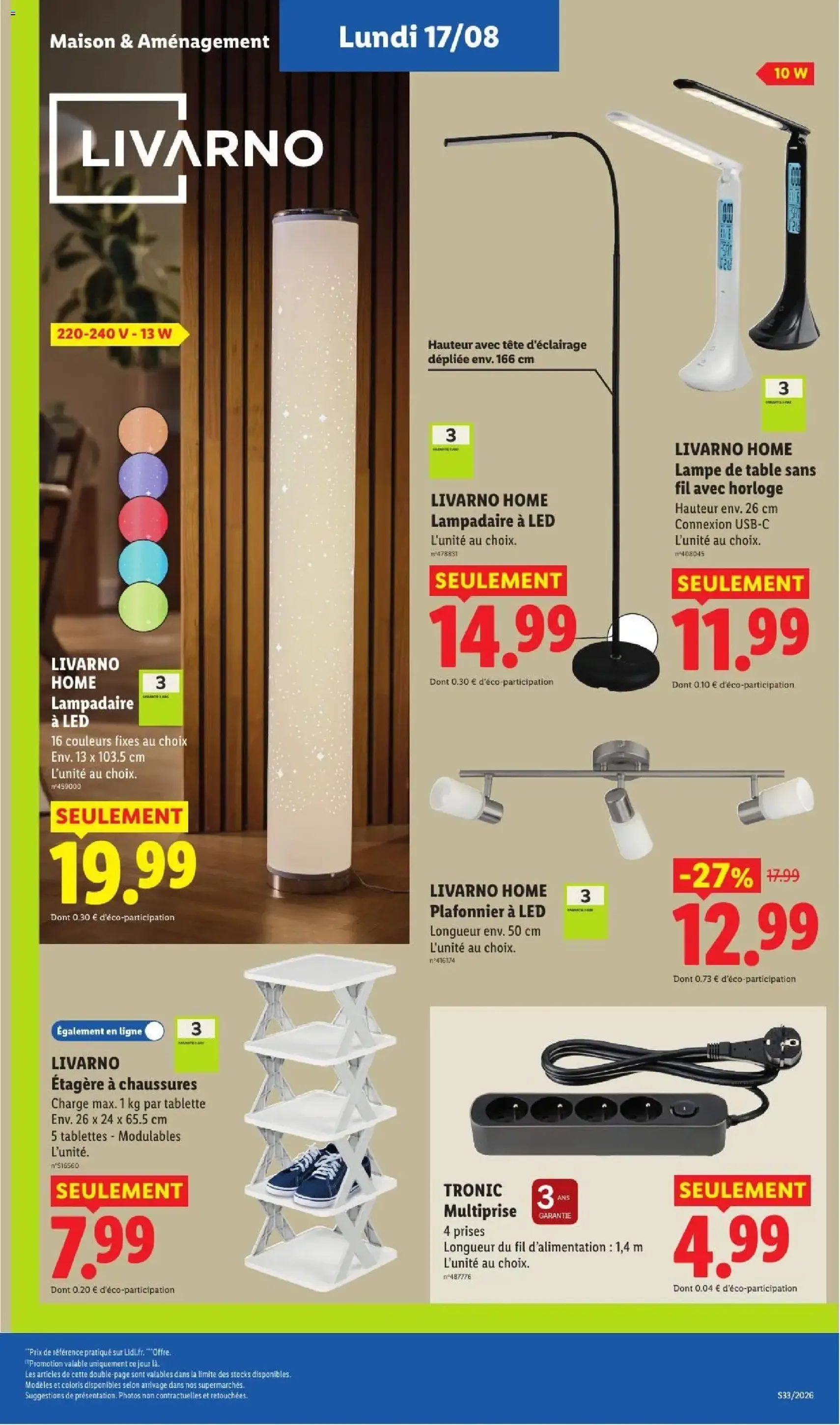 LIDL catalogue - brochure valable à partir du 13/08/2026, page 55 sur 61