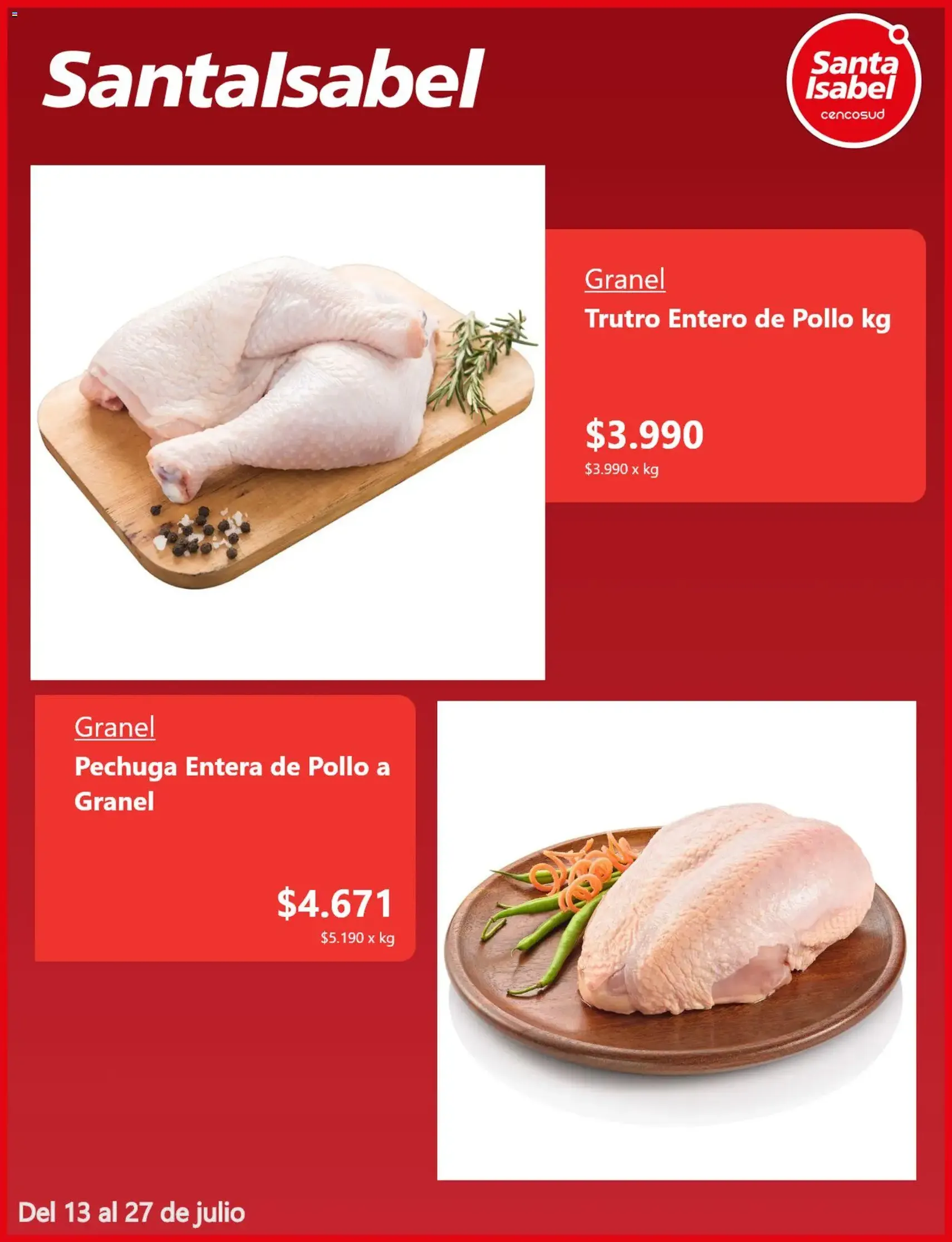 Santa Isabel Ofertas - folleto válido desde 12.07.2026 página 5 de 5