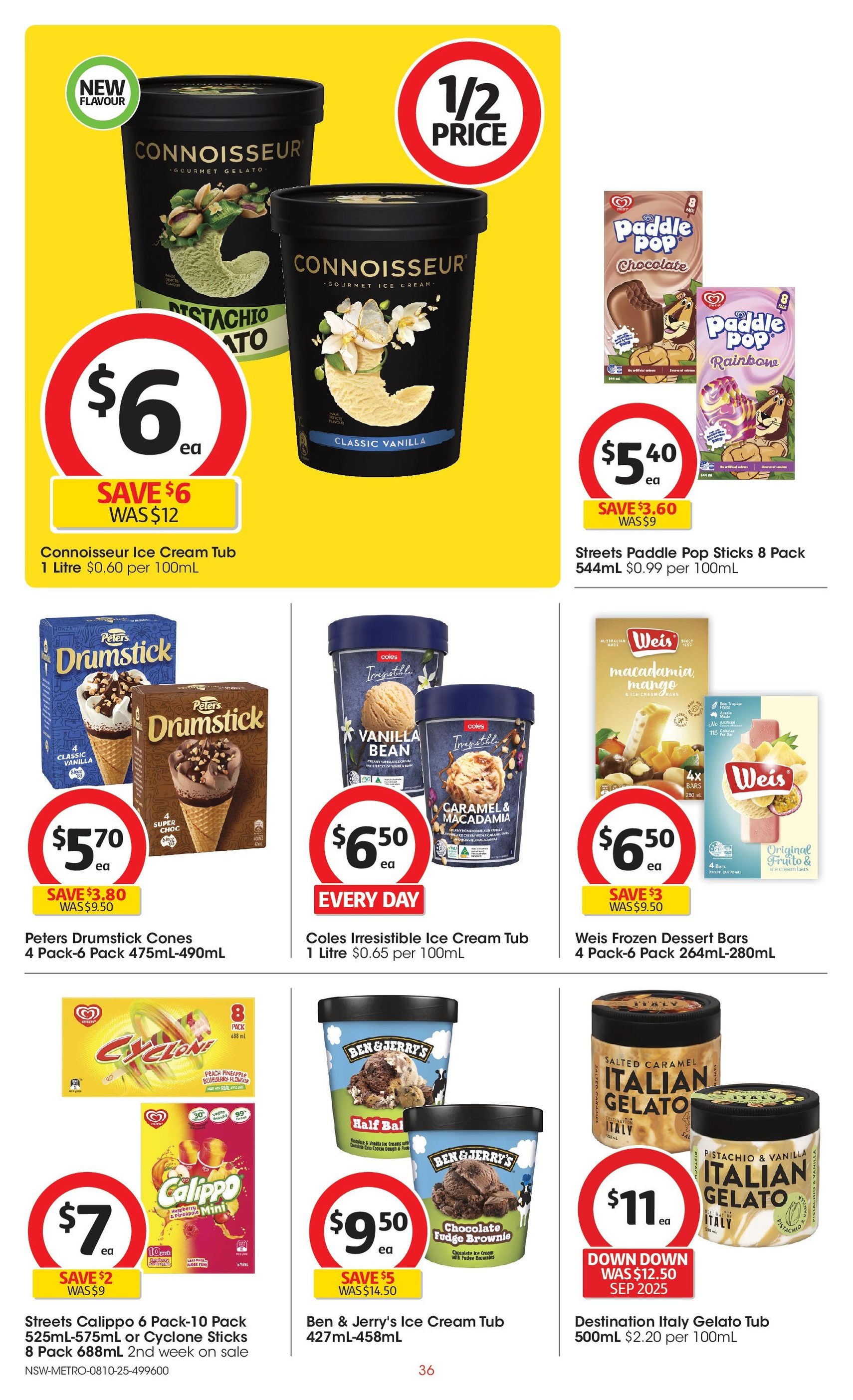 Coles Catalogue NSW - valid flyer from 08/10/2025, page 36 of 49