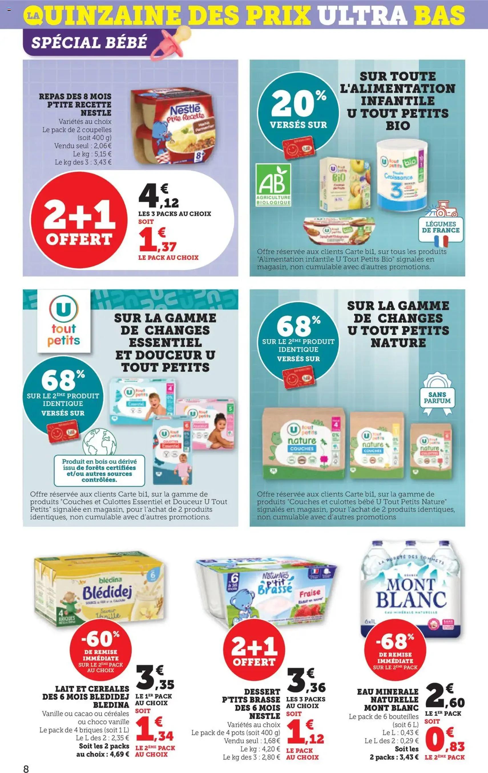 Bi1 catalogue - brochure valable à partir du 19/08/2025, page 8 sur 28 Bi1 catalogue - brochure valable à partir du 19/08/2025, page 8 sur 28