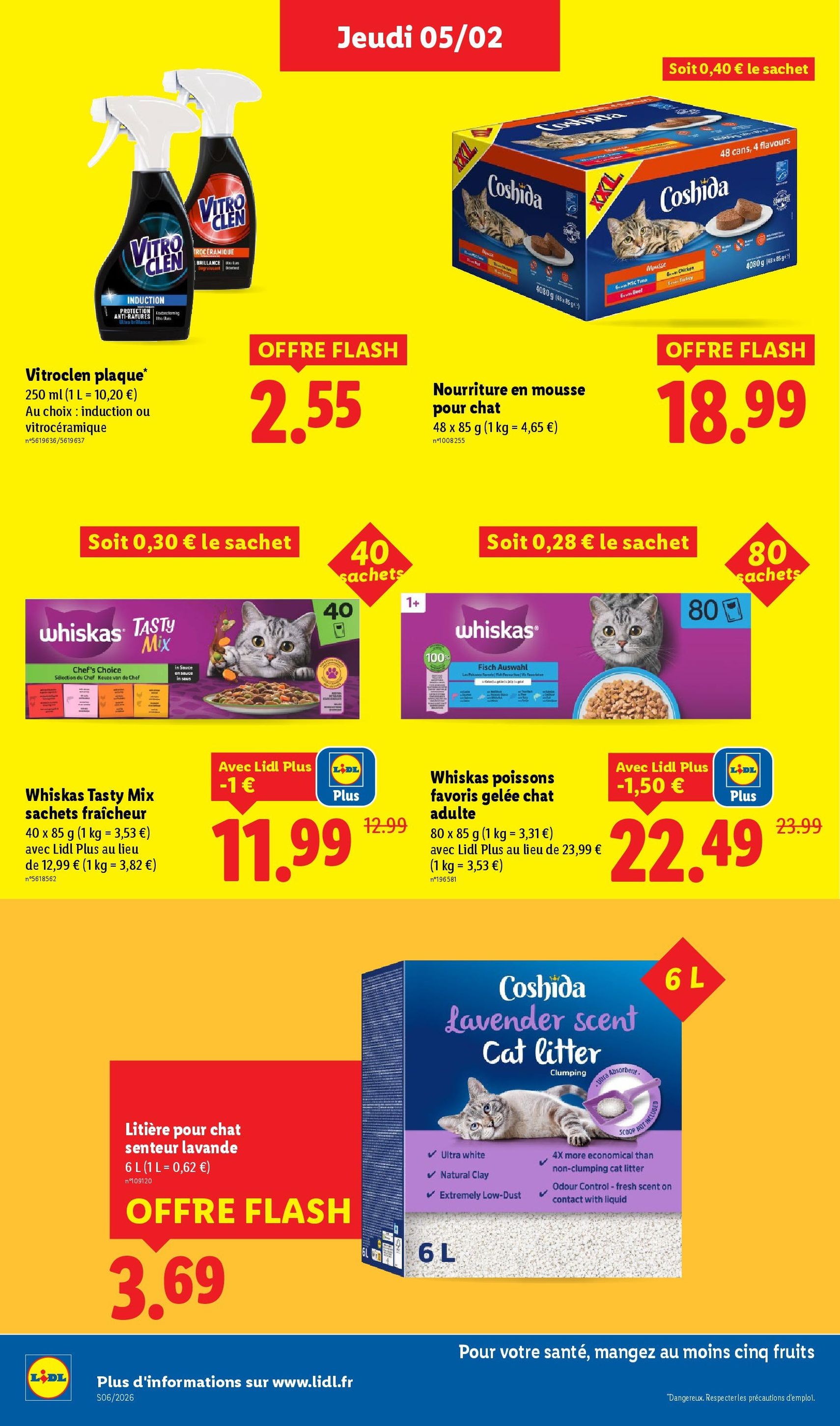 LIDL catalogue semaine 6 - brochure valable à partir du 05/02/2026, page 20 sur 78