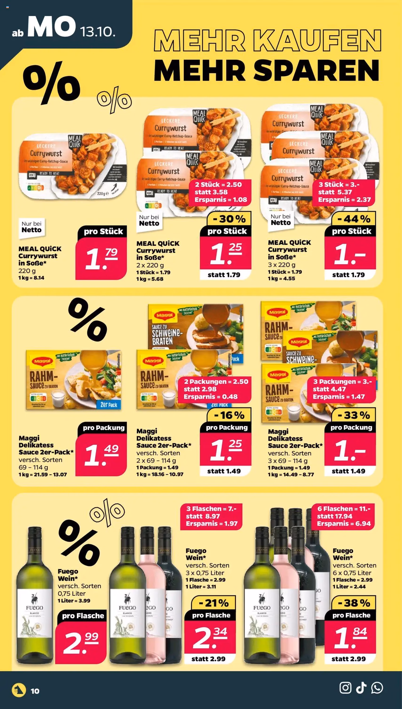 Netto Prospekt - Gültiger Prospekt ab 13.10.2025, Seite 10 von insgesamt 35