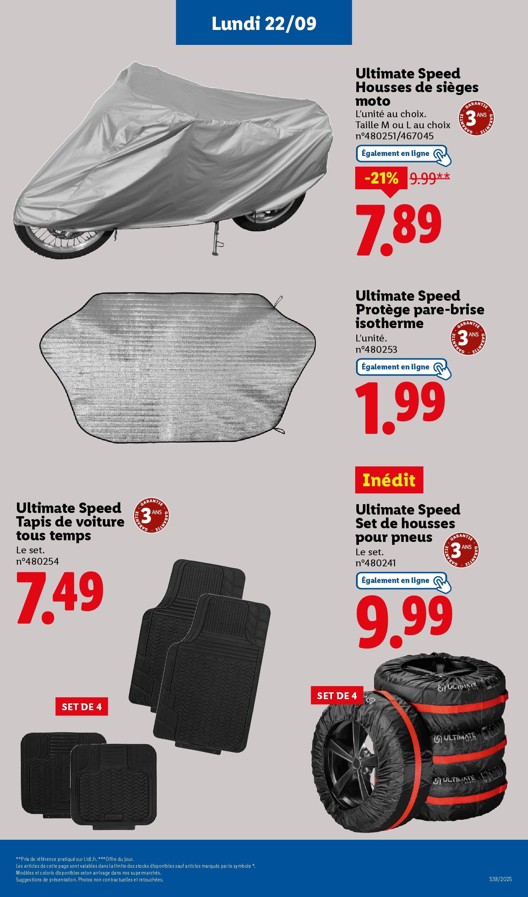 LIDL catalogue semaine 38 - brochure valable à partir du 18/09/2025, page 69 sur 75