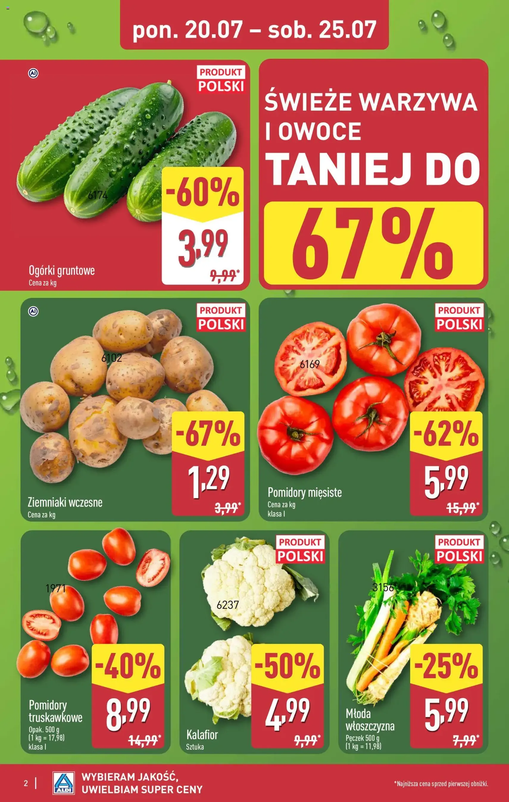 Aldi gazetka - ważny gazetka od 20.07.2026 strona 2 z 44