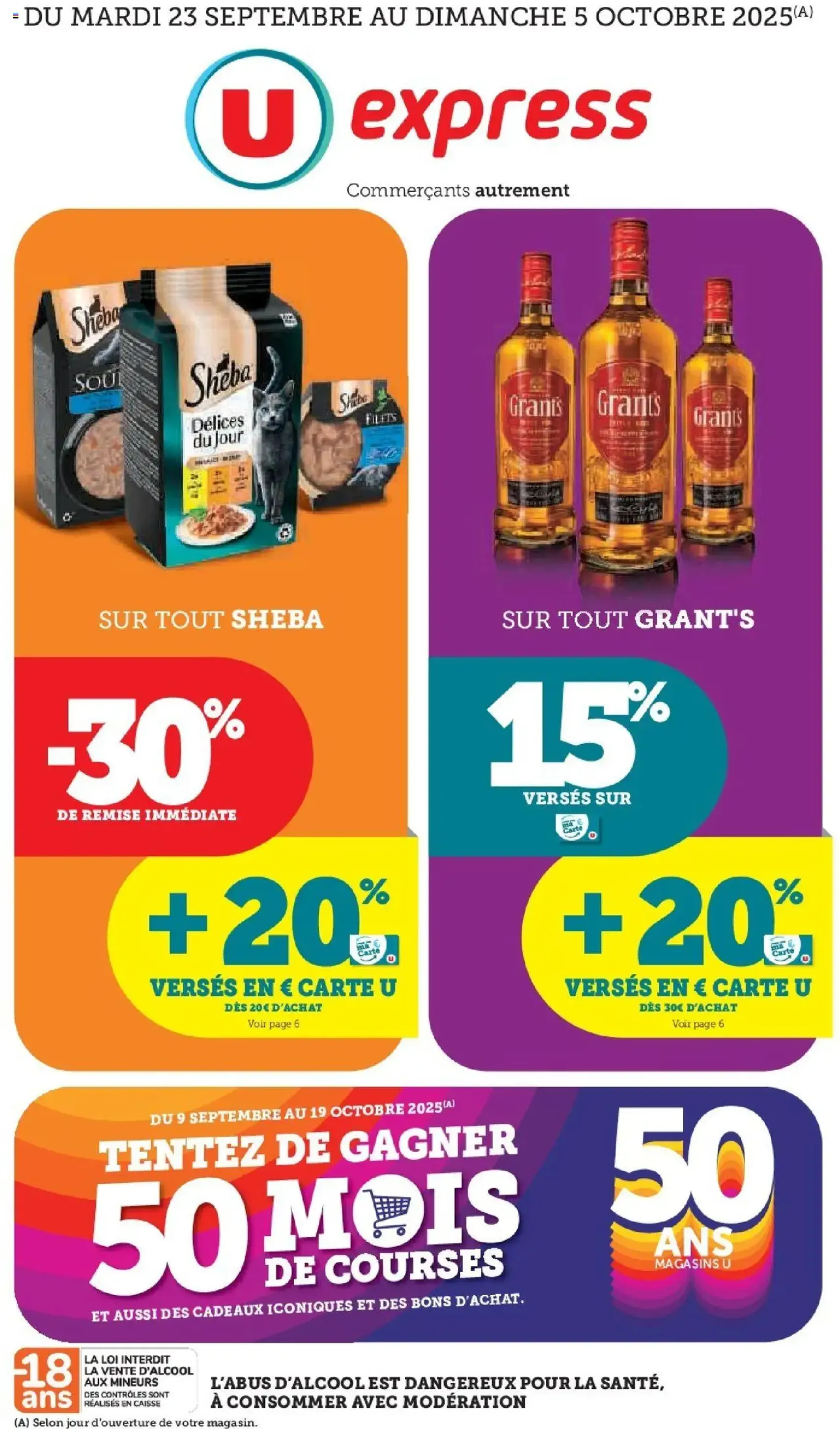 U Express catalogue - brochure valable à partir du 23/09/2025, page 1 sur 32