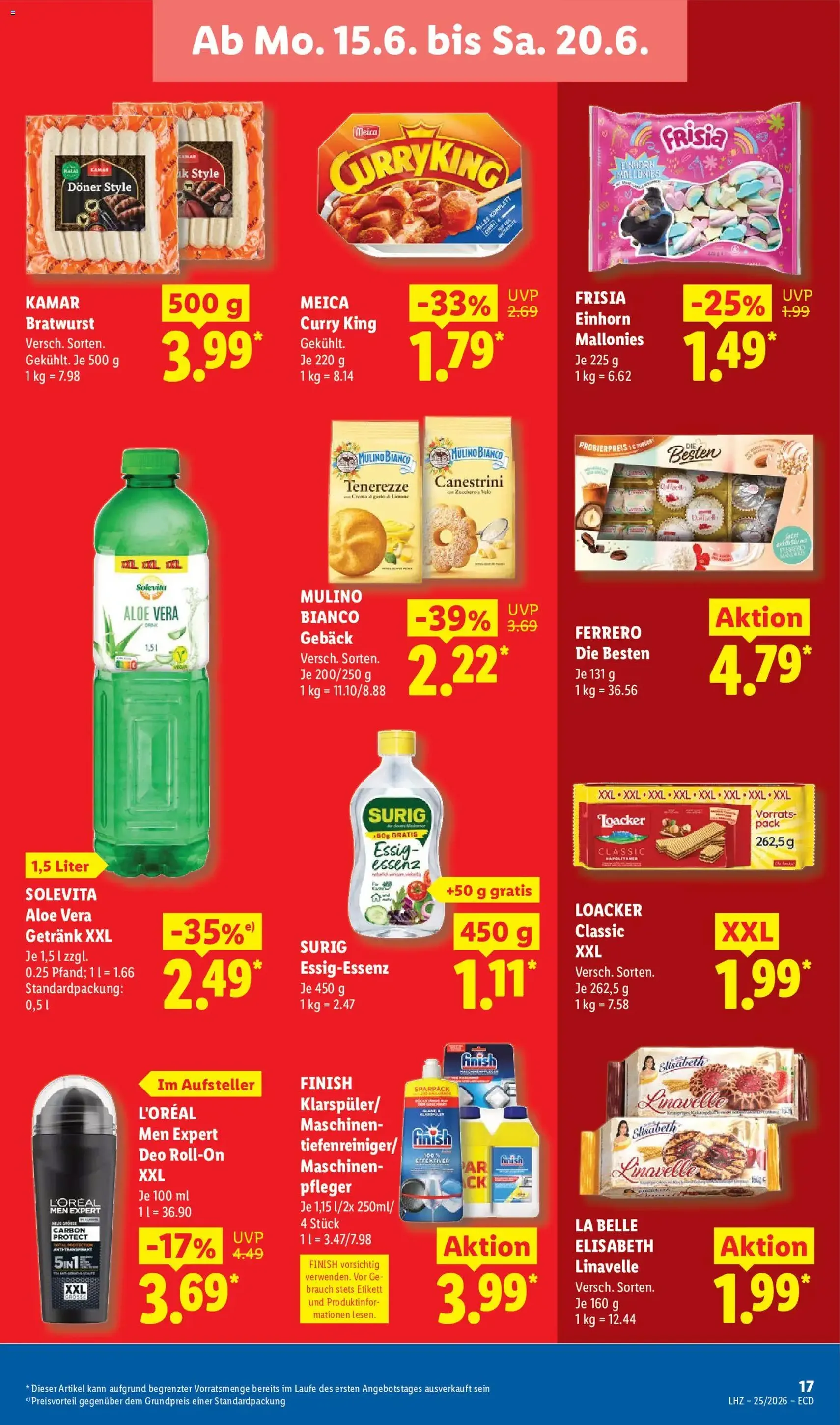 Lidl Prospekt - Gültiger Prospekt ab 15.06.2026, Seite 23 von insgesamt 70