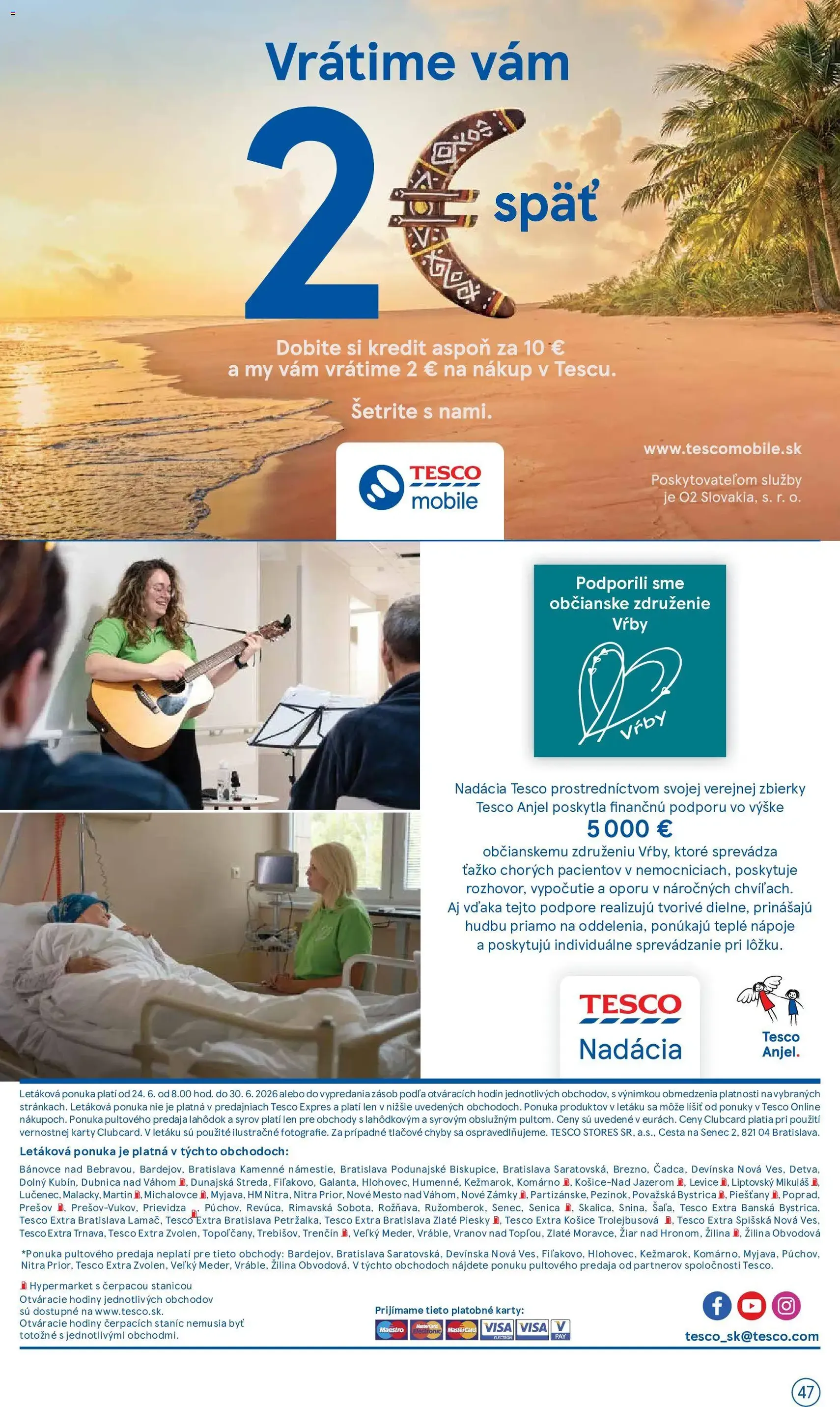 Tesco Hypermarket - leták - platný leták od 24.06.2026 strana 47 z 51