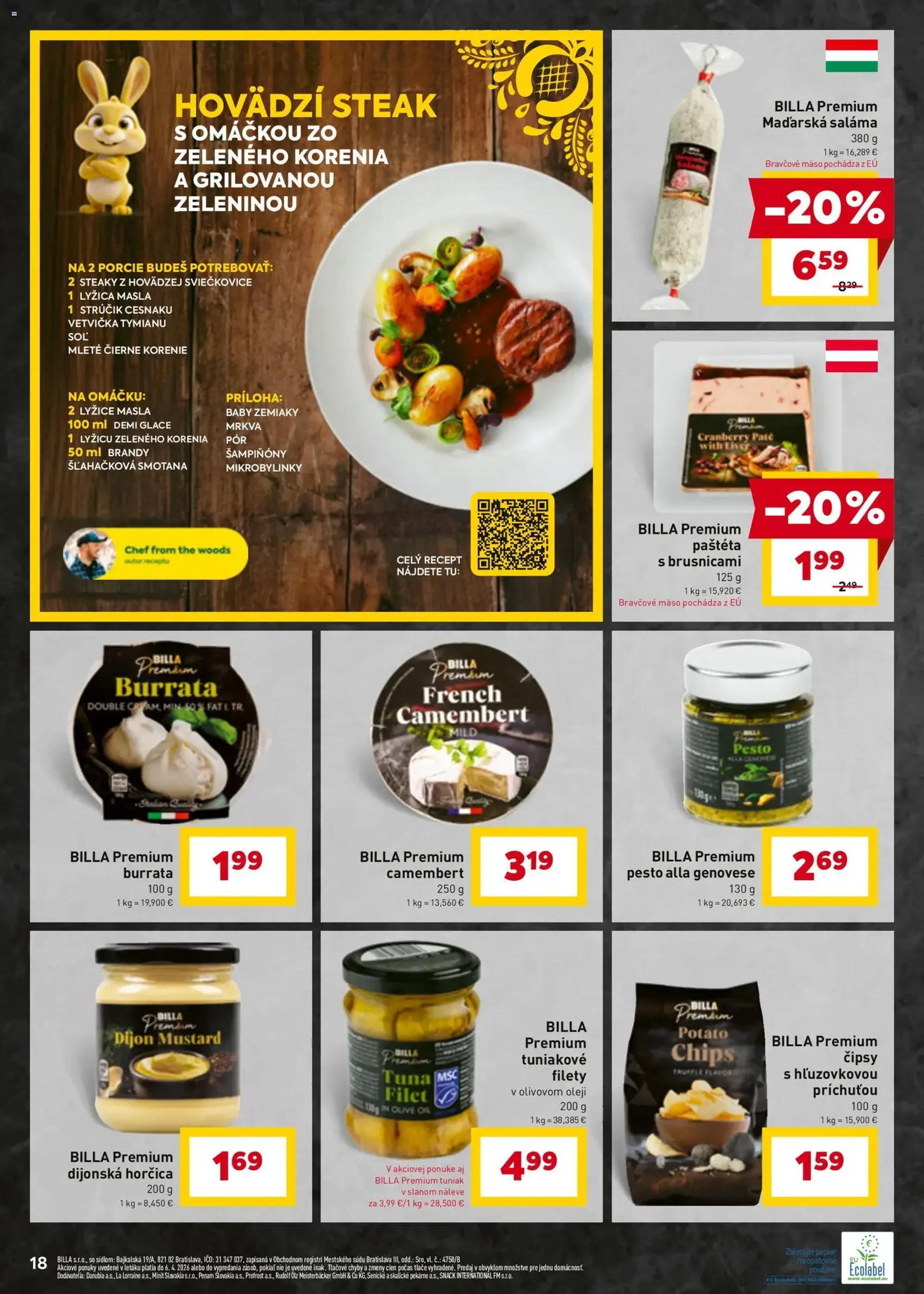 Billa leták - platný leták od 30.03.2026 strana 22 z 29