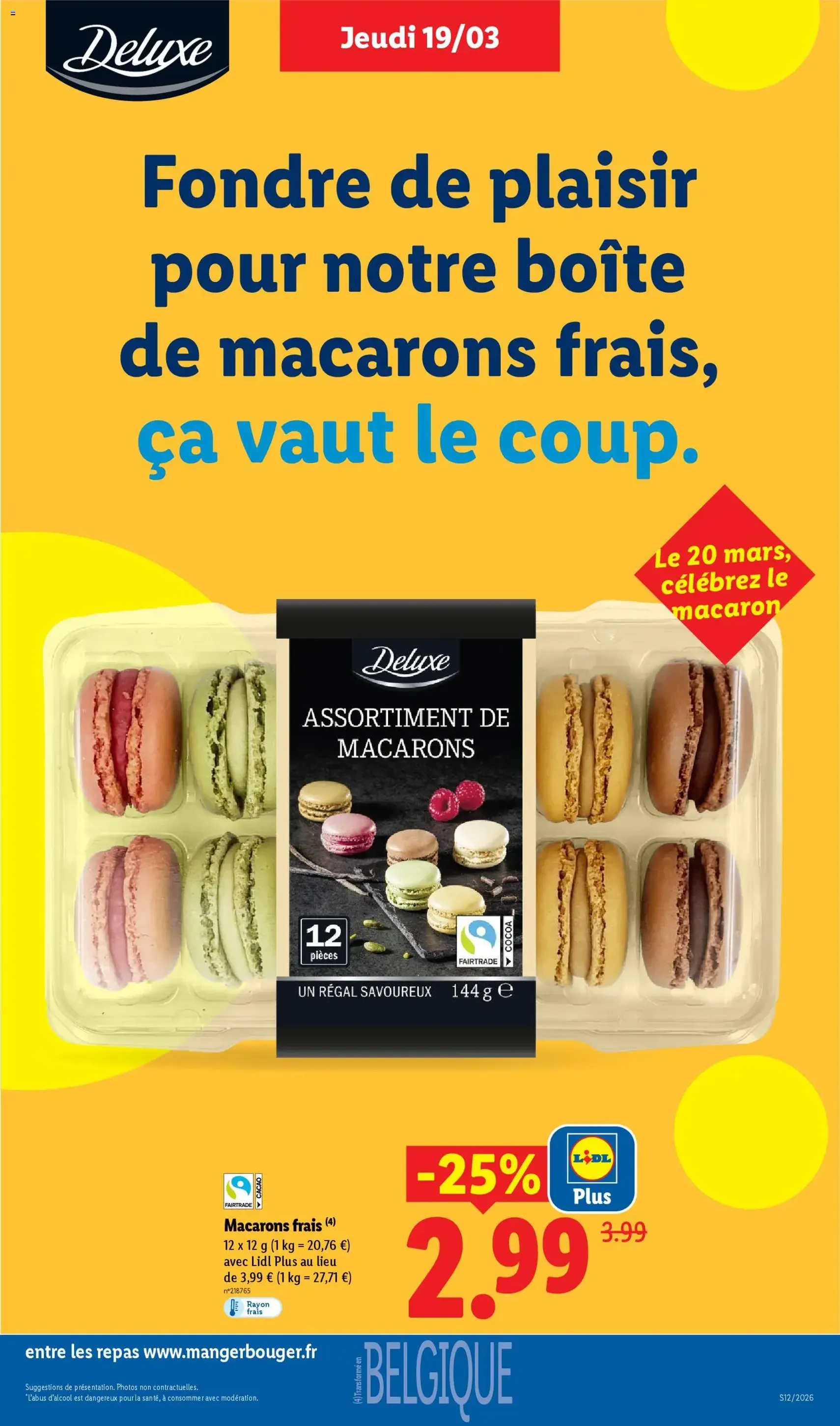 LIDL catalogue semaine 12 - brochure valable à partir du 19/03/2026, page 19 sur 59