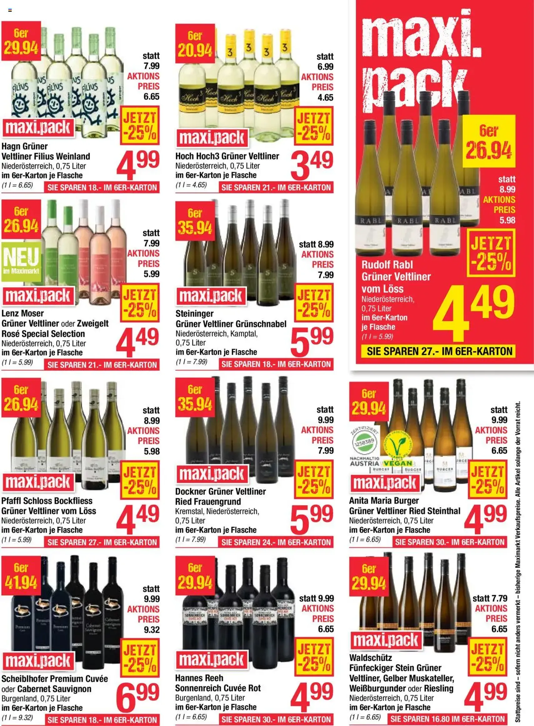 Maximarkt Flugblatt - Gültiger Prospekt ab 25.08.2025, Seite 15 von insgesamt 28 Maximarkt Flugblatt - Gültiger Prospekt ab 25.08.2025, Seite 15 von insgesamt 28