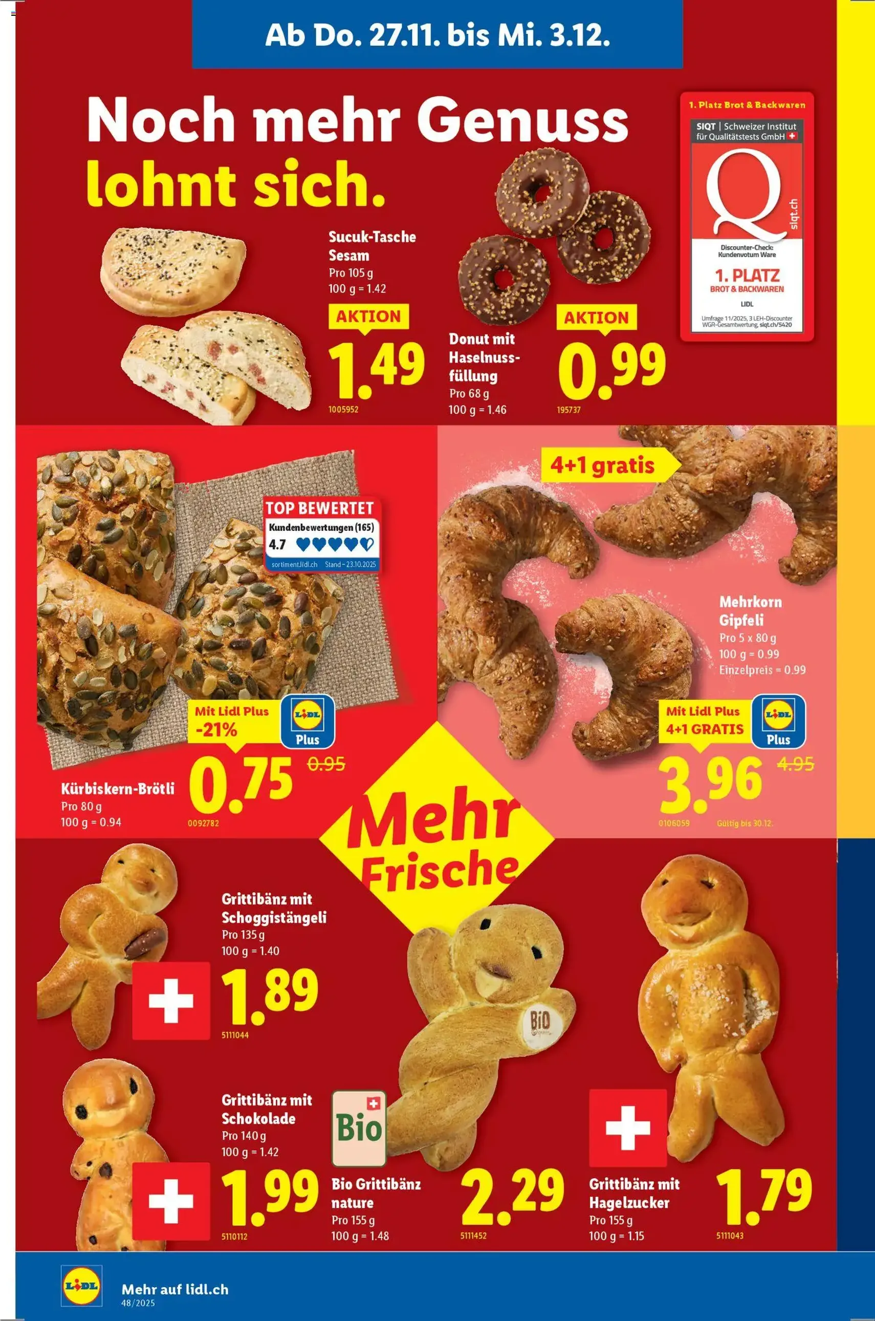 Lidl Aktionen - Gültiger Prospekt ab 27.11.2025, Seite 6 von insgesamt 32