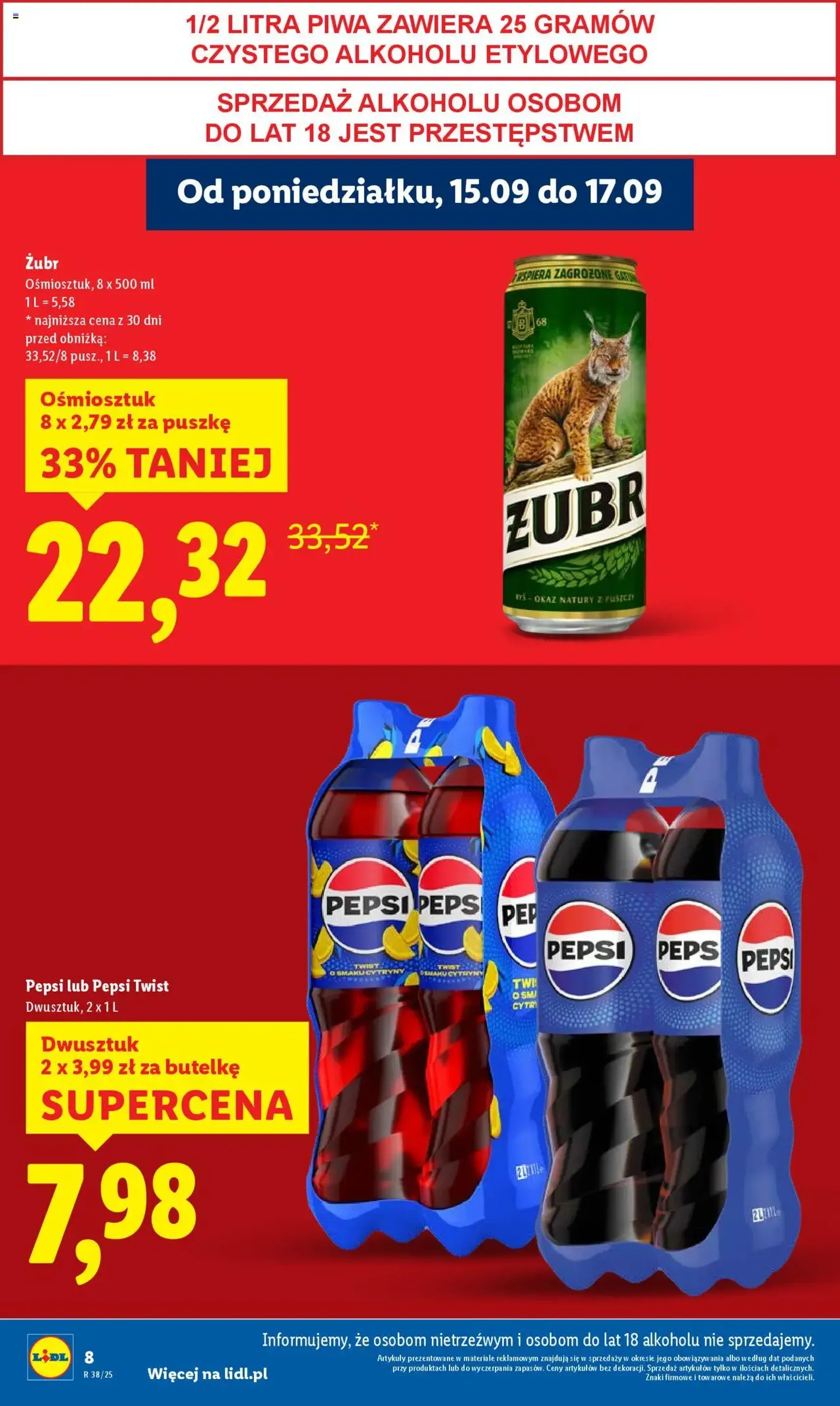Lidl Gazetka - ważny gazetka od 15.09.2025 strona 8 z 66 Lidl Gazetka - ważny gazetka od 15.09.2025 strona 8 z 66