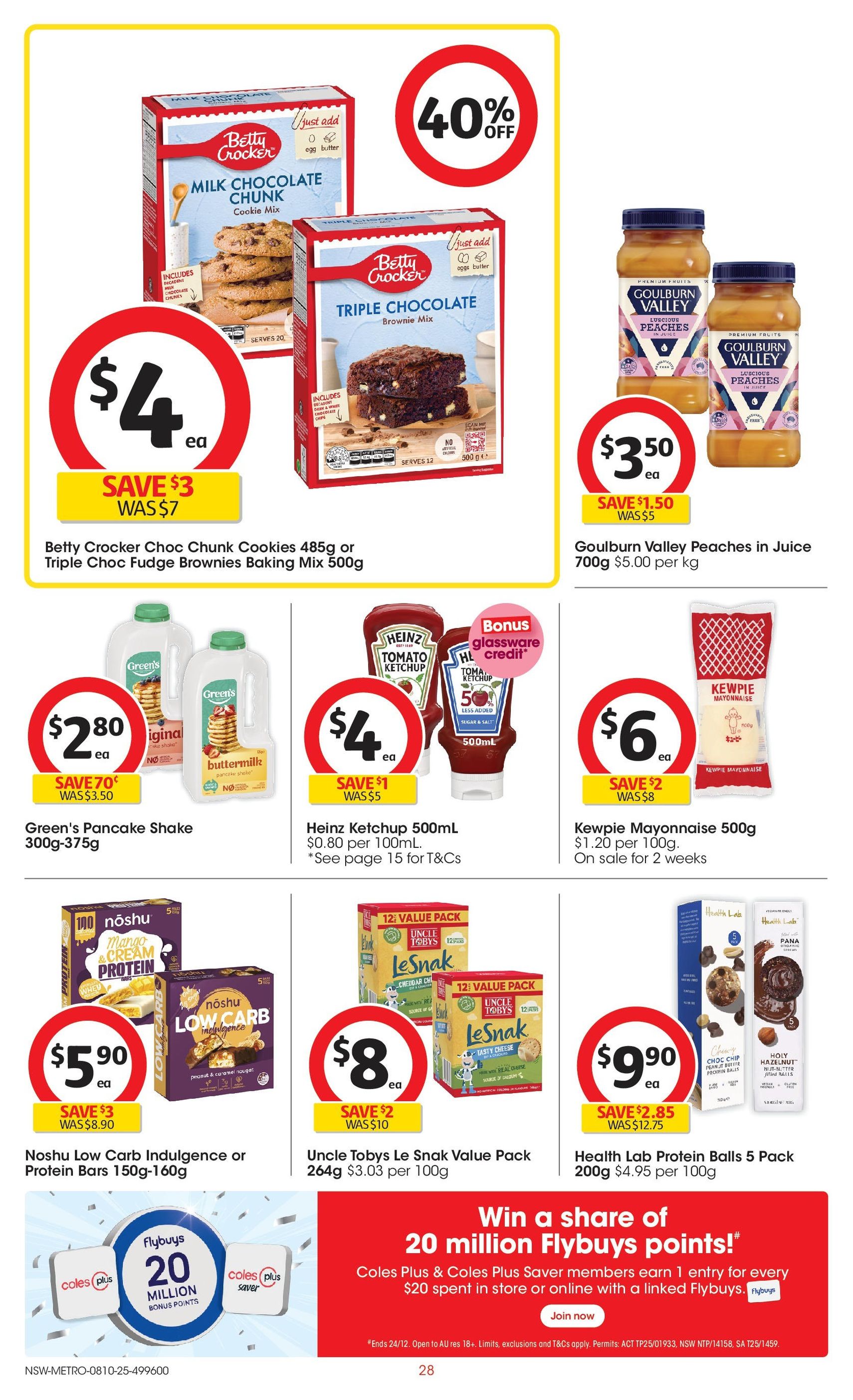 Coles Catalogue NSW - valid flyer from 08/10/2025, page 28 of 49