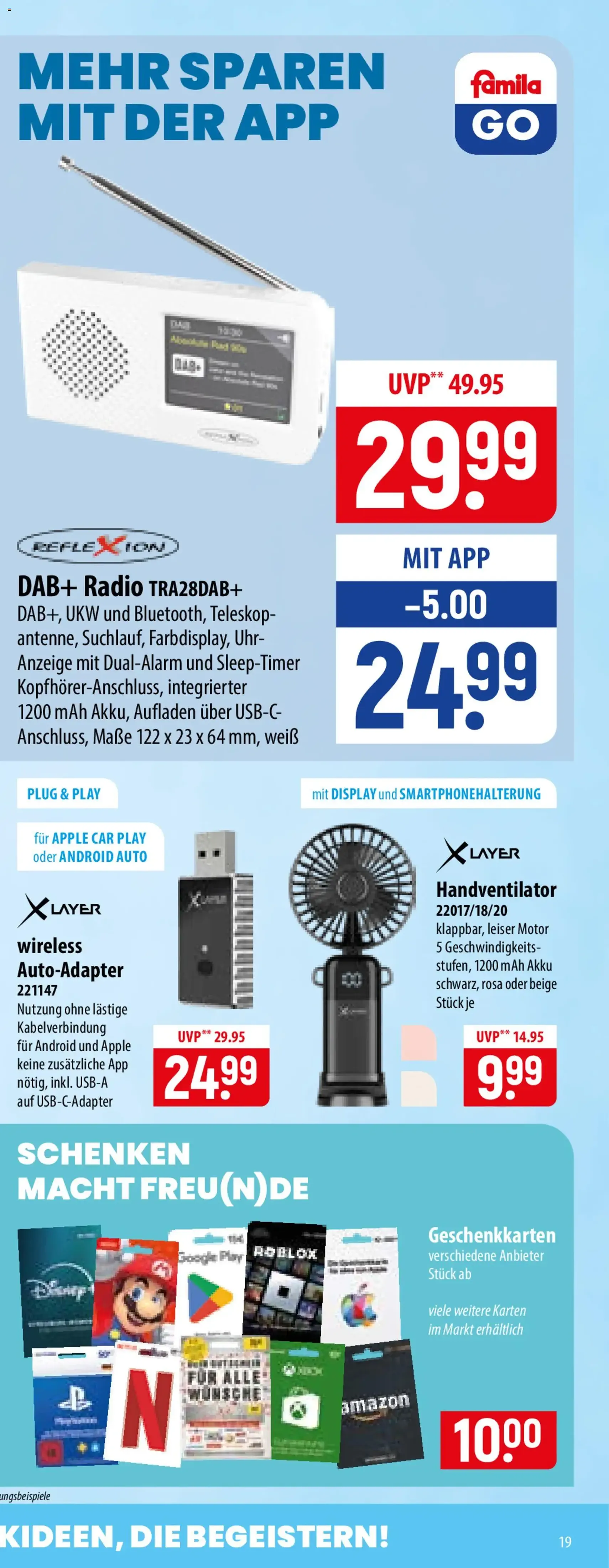 Famila Prospekt - Gültiger Prospekt ab 13.07.2026, Seite 37 von insgesamt 46