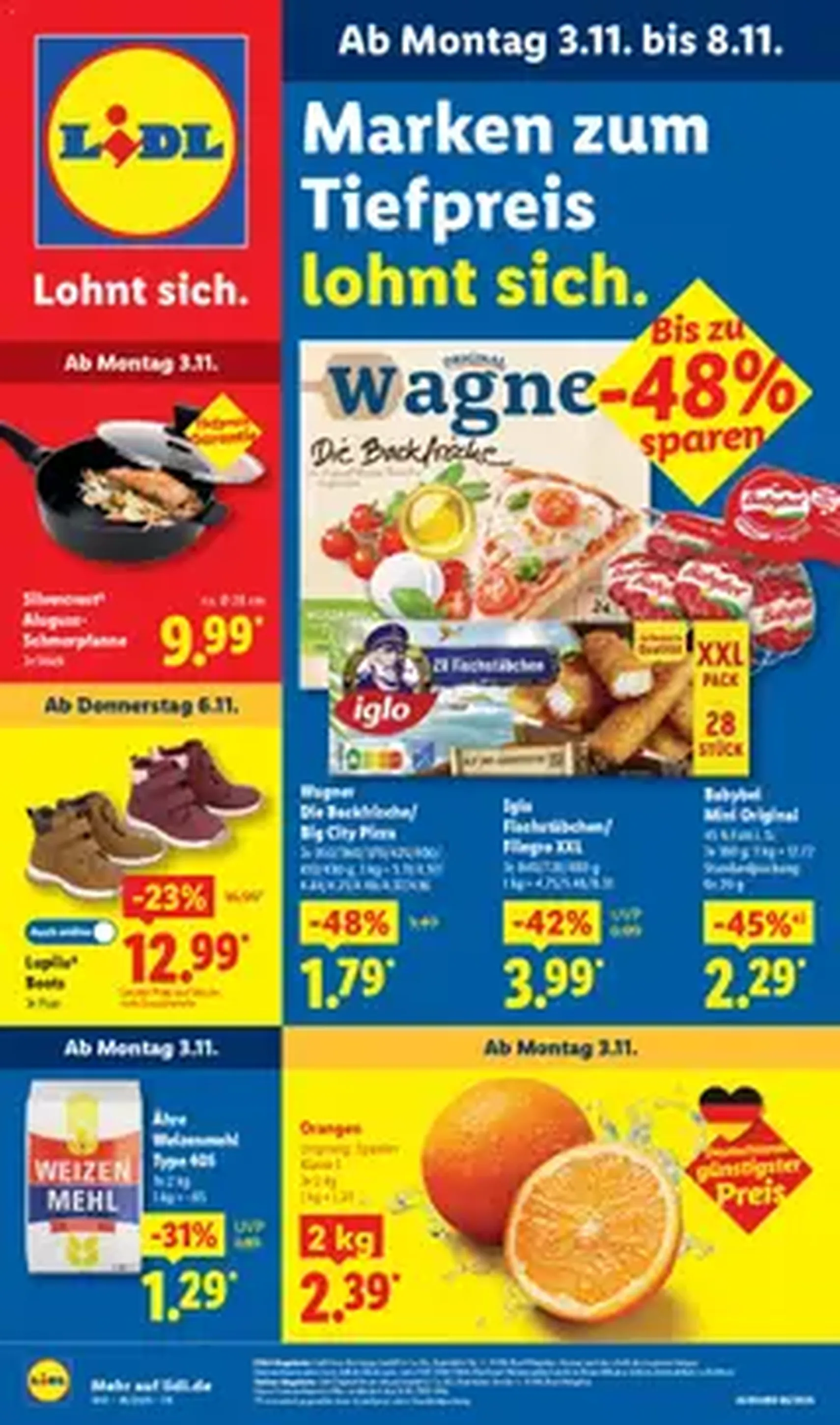 Lidl - Prospekt - Gültiger Prospekt ab 03.11.2025, Seite 1 von insgesamt 1
