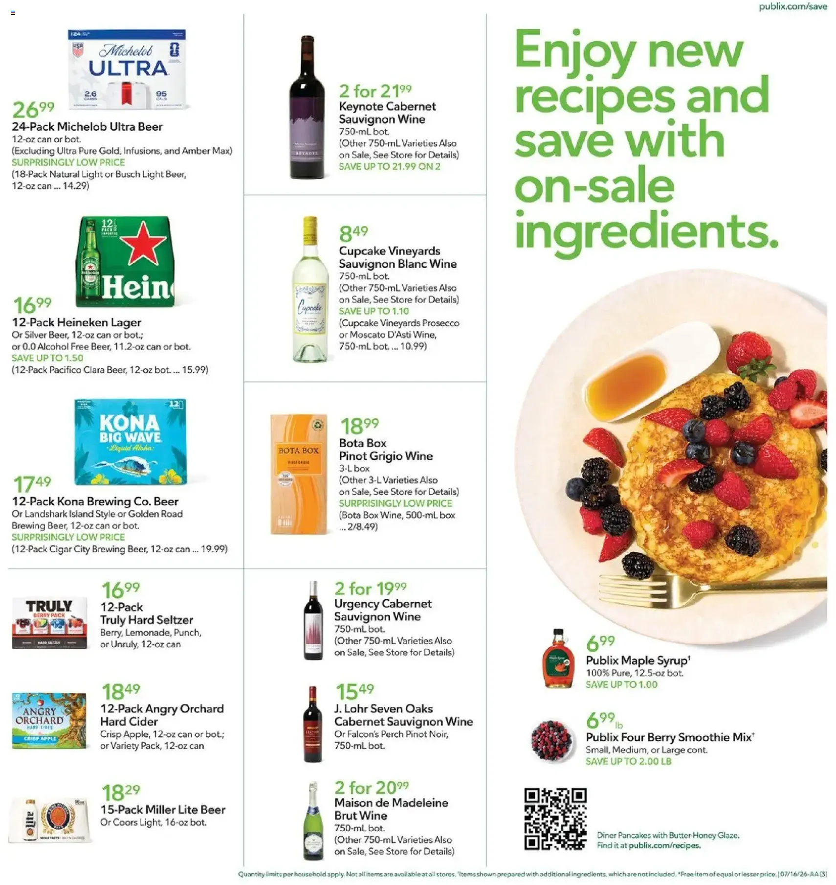 Publix Weekly Ad - valid flyer from 07/15/2026, page 3 of 20
