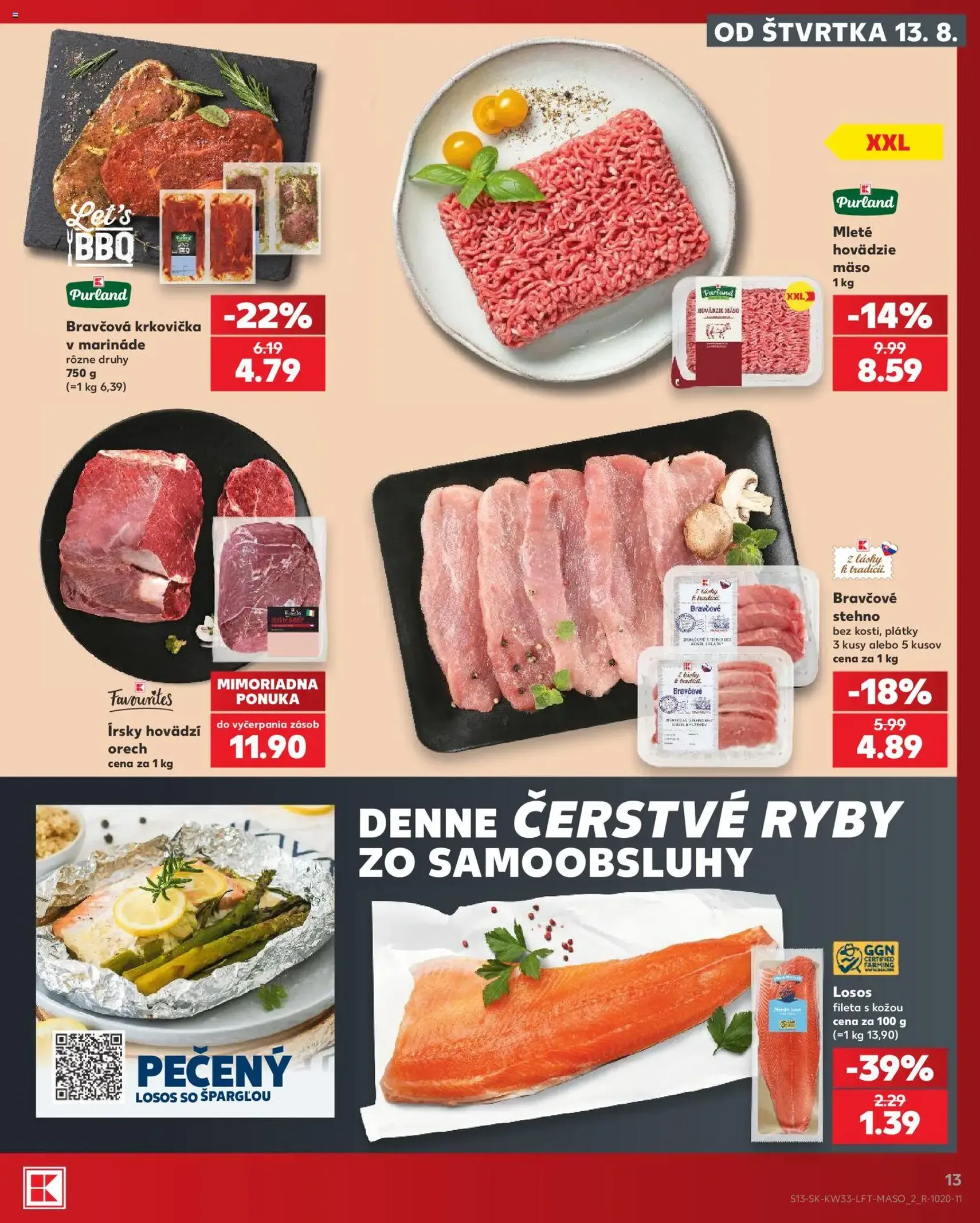 Kaufland leták - platný leták od 13.08.2026 strana 13 z 80