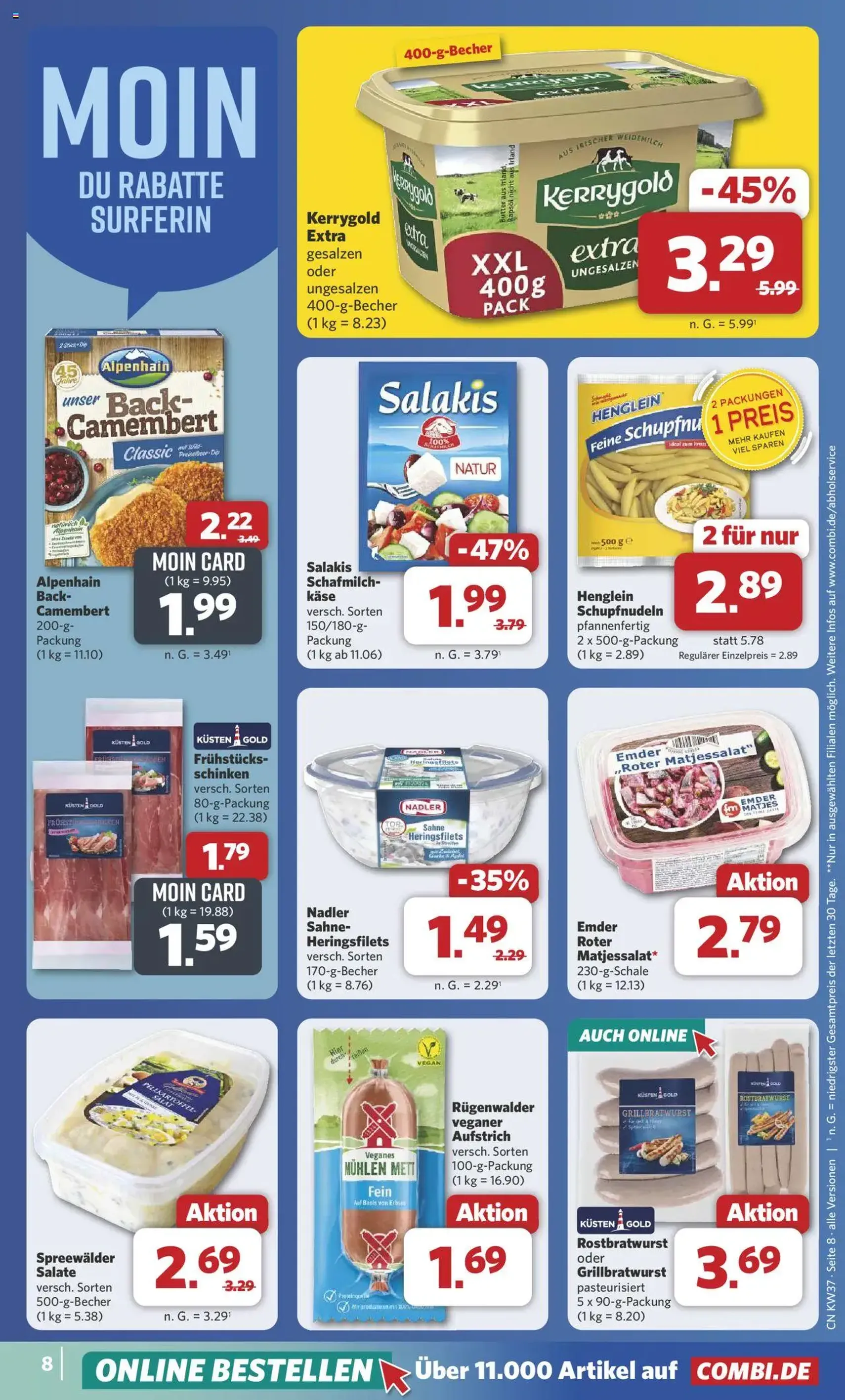 Combi Prospekt - Gültiger Prospekt ab 08.09.2025, Seite 10 von insgesamt 36 Combi Prospekt - Gültiger Prospekt ab 08.09.2025, Seite 10 von insgesamt 36