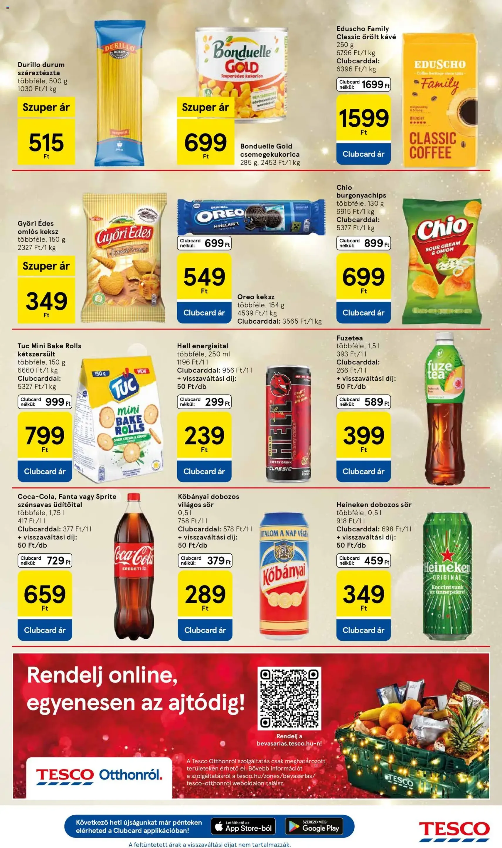 Tesco Hipermarket - Akciós újság - 2025.12.18. érvényes szórólap 5 oldal 34 oldalból