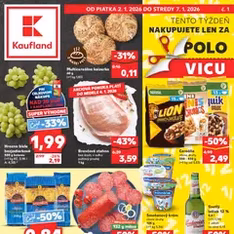 Kaufland leták - náhľad letáku platný od 02.01.2026