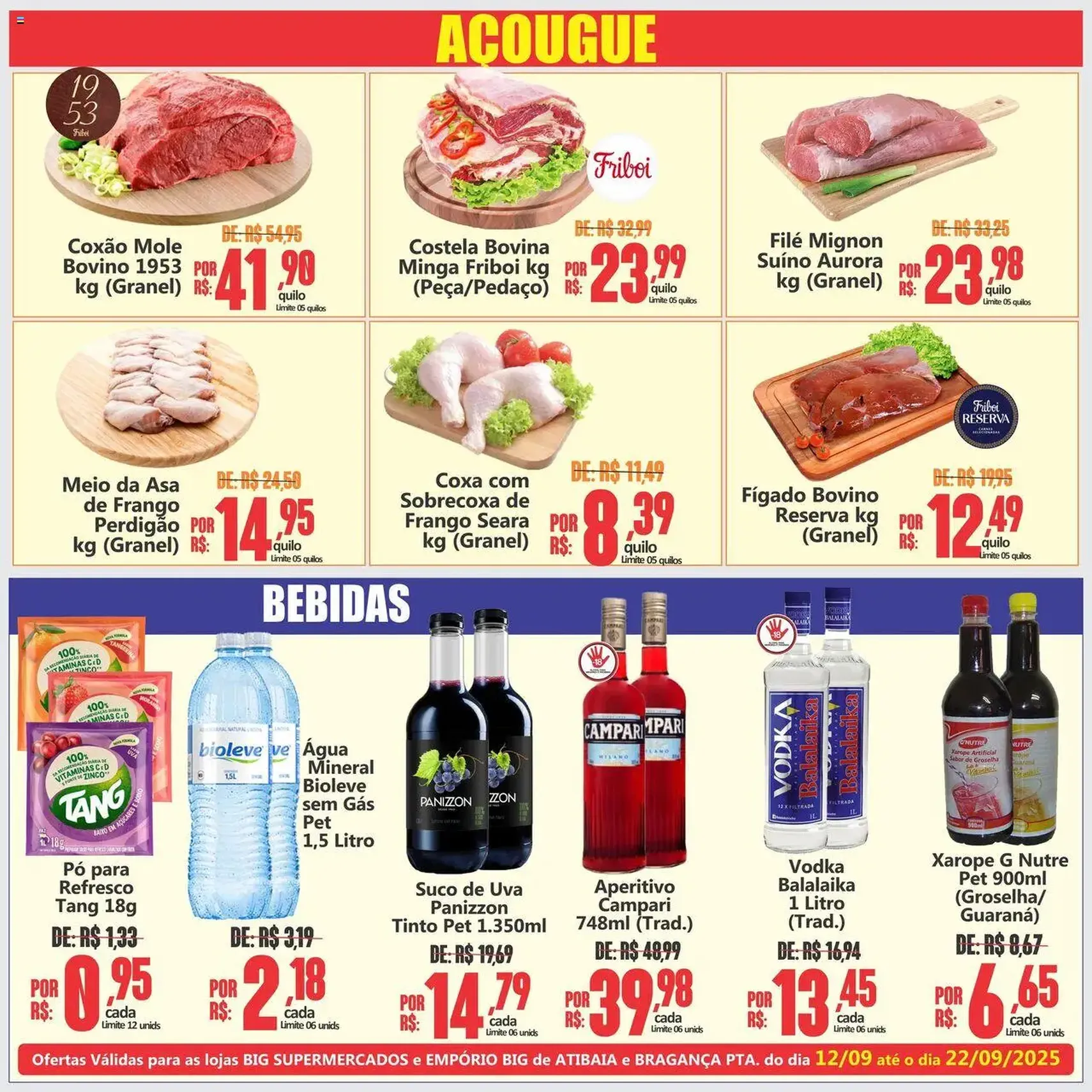 Big Supermercados - Ofertas da semana - folheto válido a partir de 12/09/2025 página 3 de 6 Big Supermercados - Ofertas da semana - folheto válido a partir de 12/09/2025 página 3 de 6