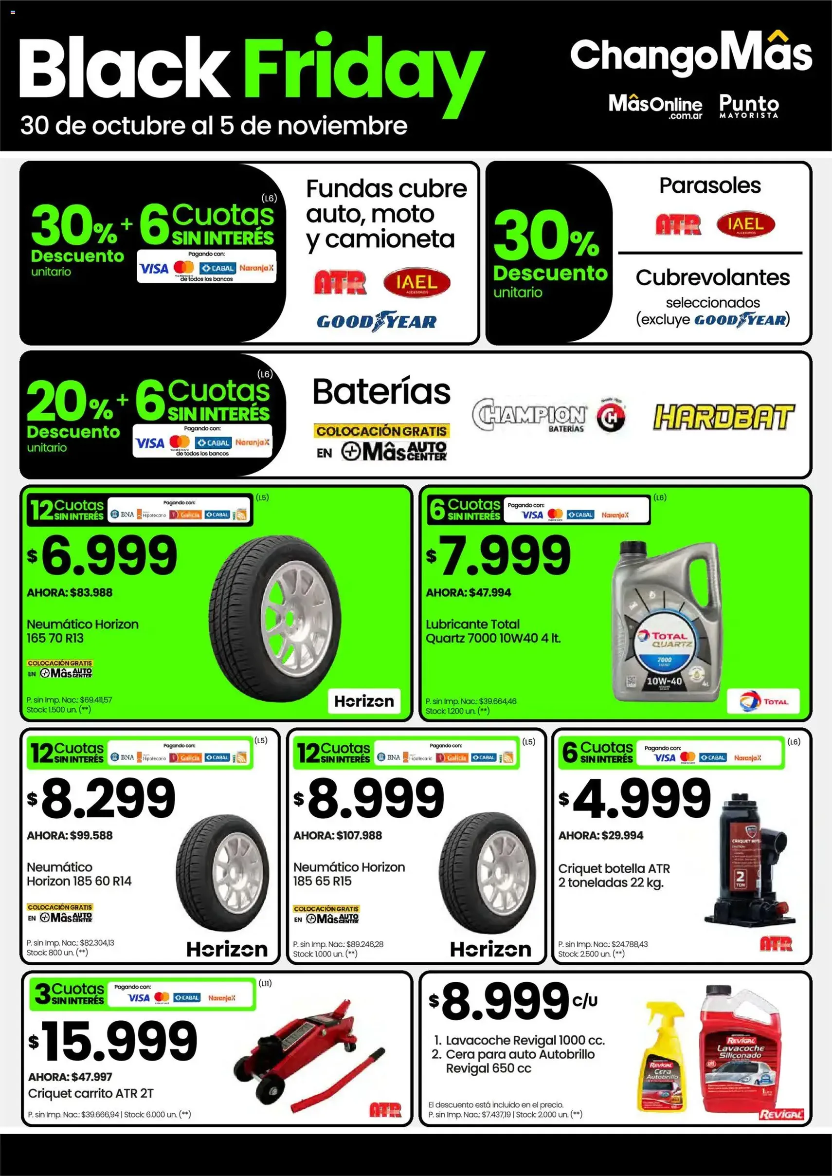 Changomas Black Friday - folleto válido desde 30/10/2025 página 13 de 22 Changomas Black Friday - folleto válido desde 30/10/2025 página 13 de 22