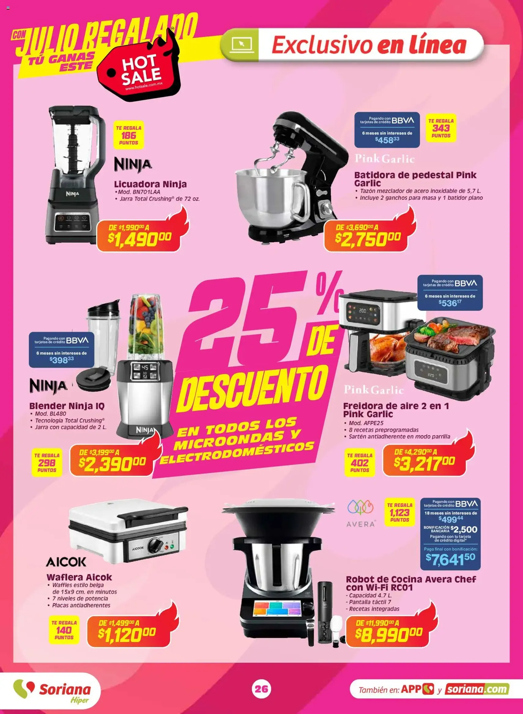 Soriana Hot Sale - folleto válido desde 25/05/2026 página 26 de 47