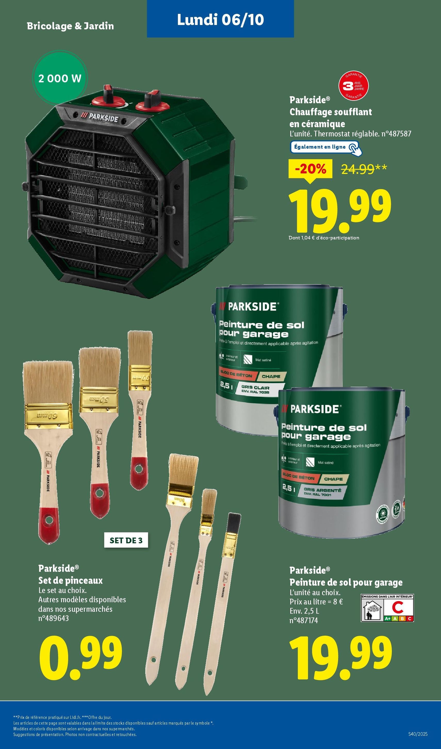 LIDL catalogue semaine 40 - brochure valable à partir du 02/10/2025, page 64 sur 76 LIDL catalogue semaine 40 - brochure valable à partir du 02/10/2025, page 64 sur 76