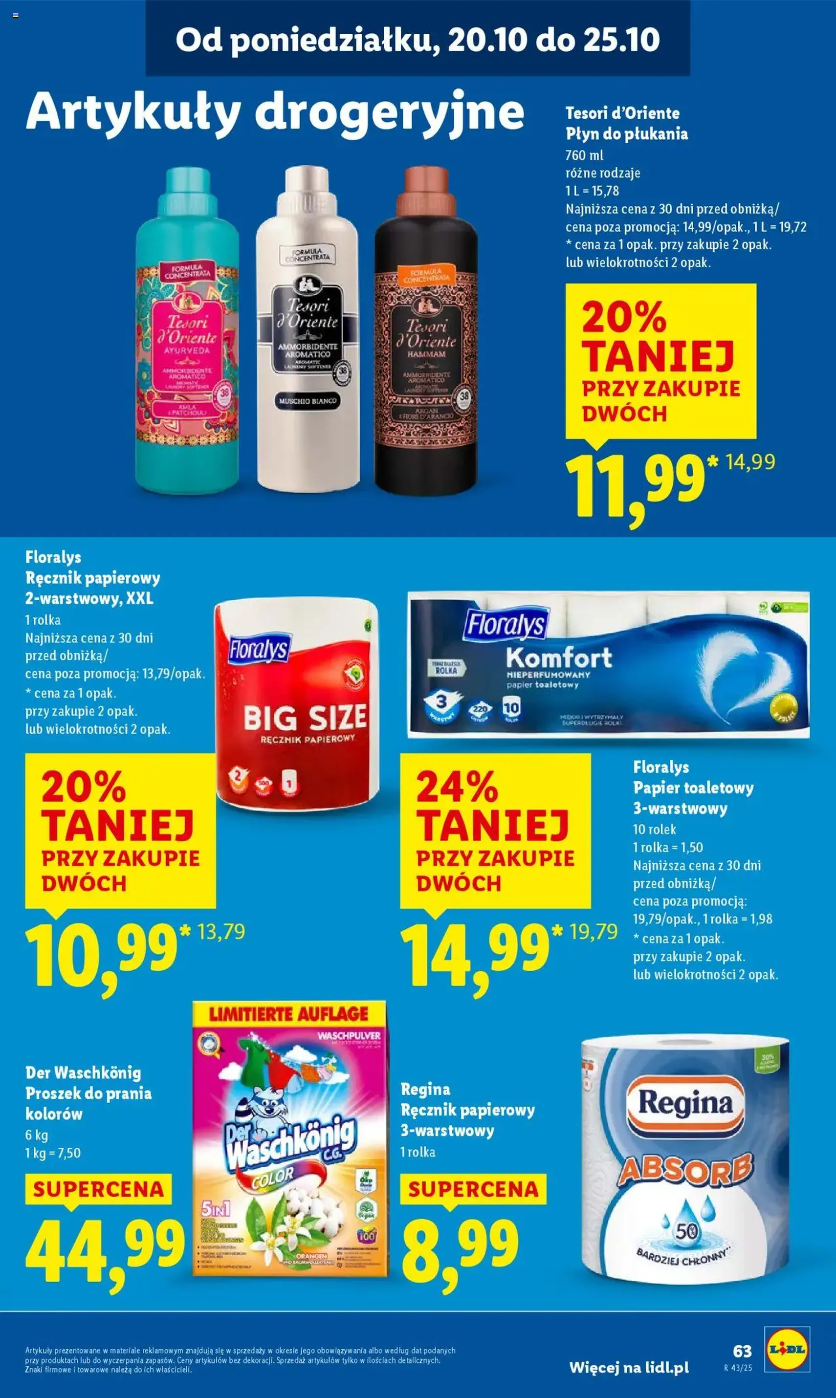 Lidl Gazetka - ważny gazetka od 20.10.2025 strona 63 z 74 Lidl Gazetka - ważny gazetka od 20.10.2025 strona 63 z 74