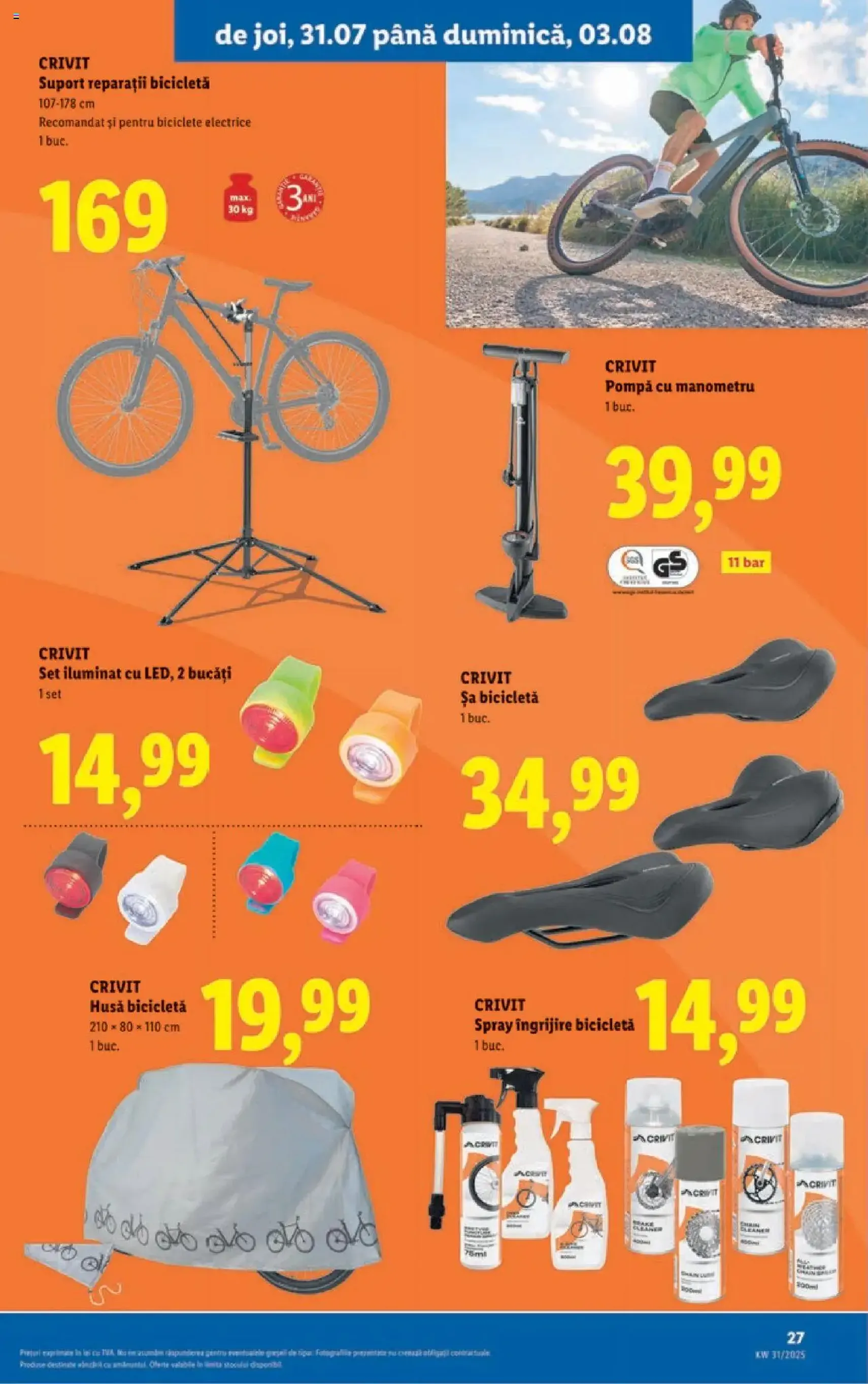 Catalog Lidl - cataloage valabile începând cu 28.07.2025 pagina 27 din 40 Catalog Lidl - cataloage valabile începând cu 28.07.2025 pagina 27 din 40