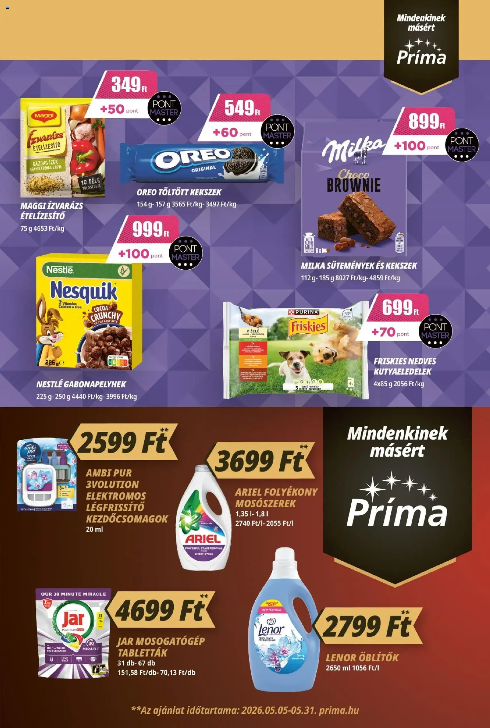 CBA Príma akciós újság - 2026.05.21. érvényes szórólap 9 oldal 12 oldalból