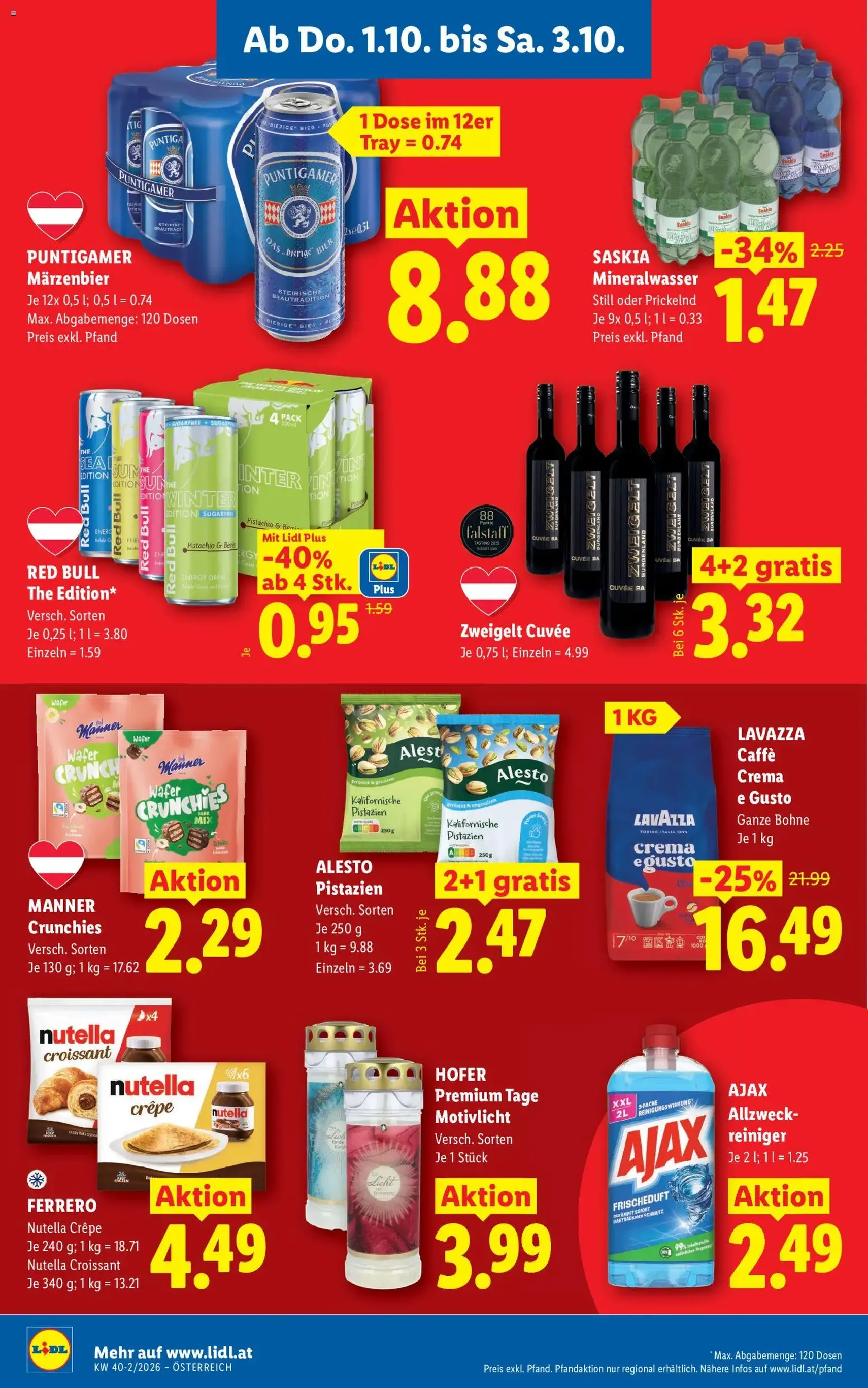 Lidl - Flugblatt - Gültiger Prospekt ab 01.10.2026, Seite 12 von insgesamt 53