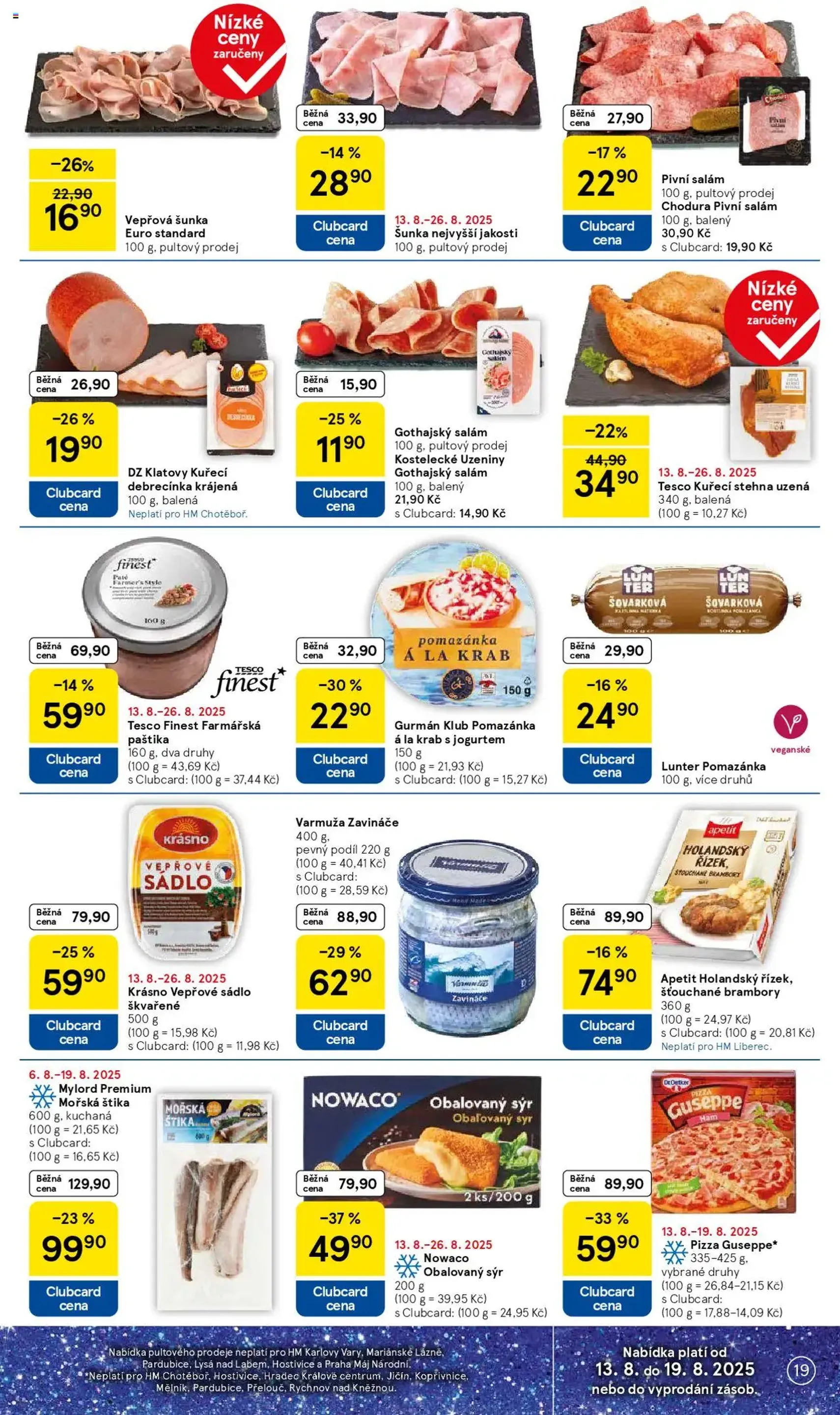 Tesco leták - Hypermarket - platný leták od 13.08.2025 strana 19 z 36 Tesco leták - Hypermarket - platný leták od 13.08.2025 strana 19 z 36