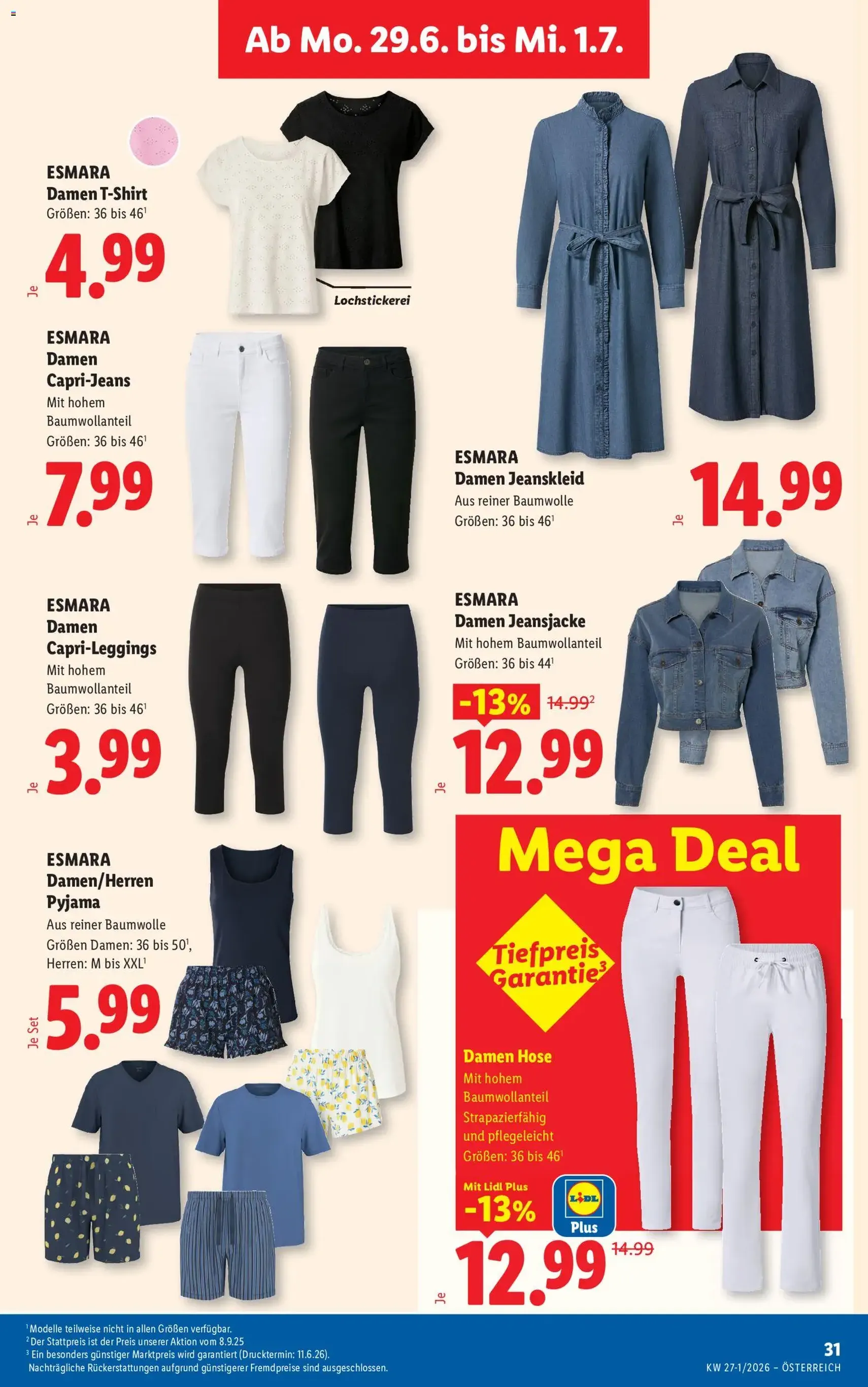 Lidl - Flugblatt - Gültiger Prospekt ab 25.06.2026, Seite 36 von insgesamt 54
