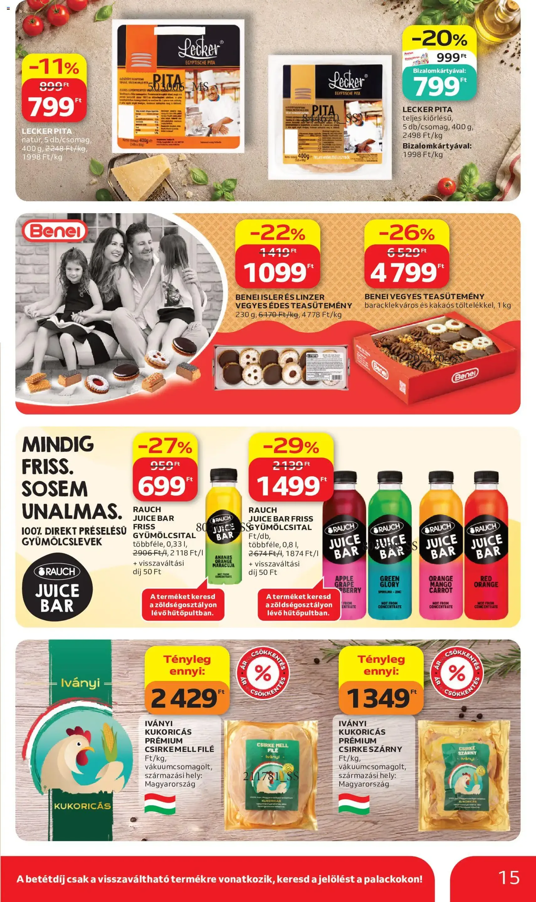 Auchan akciós újság - 2026.07.02. érvényes szórólap 15 oldal 56 oldalból