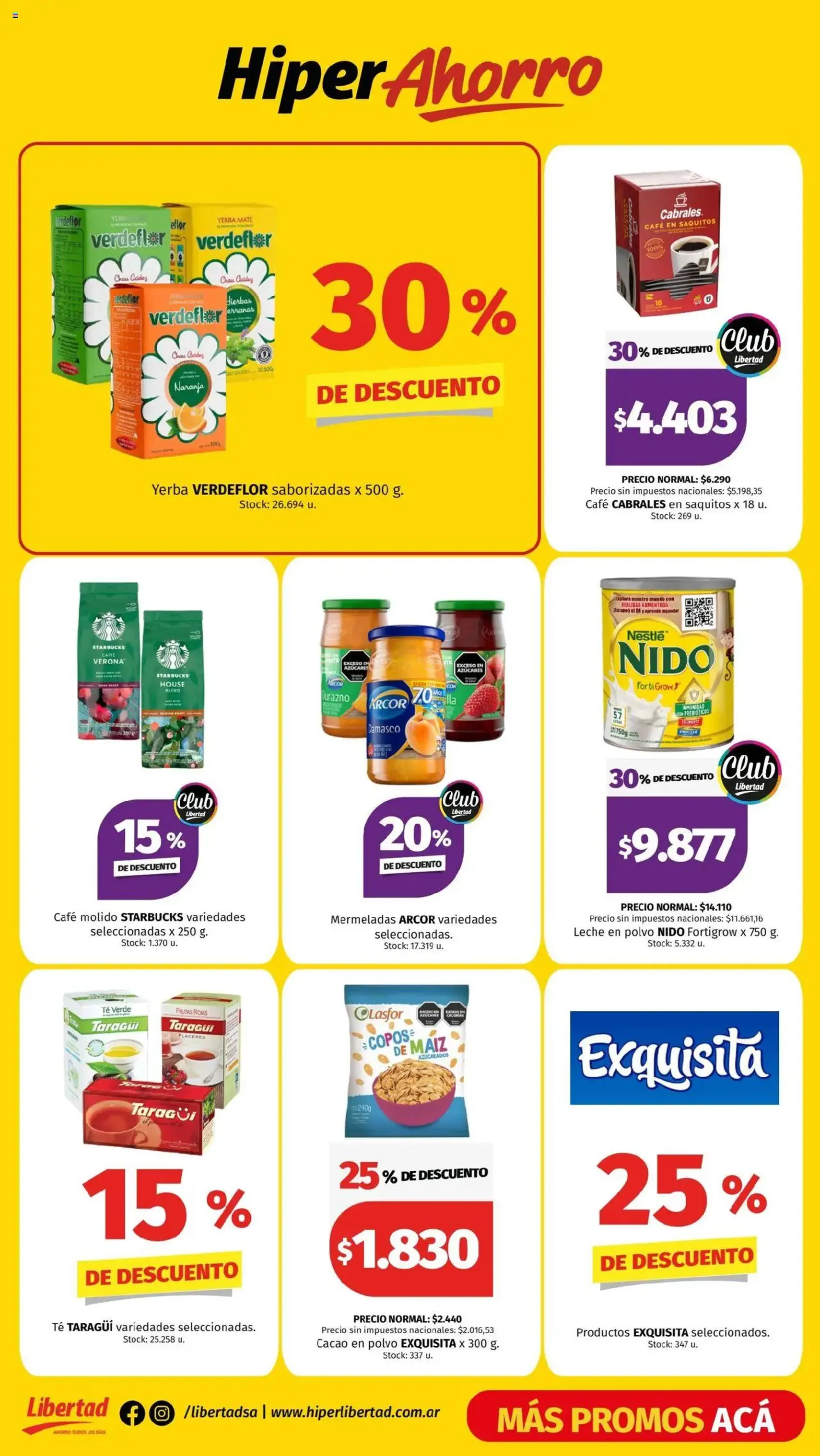 Hipermercado Libertad catálogo - folleto válido desde 23/07/2025 página 4 de 12 Hipermercado Libertad catálogo - folleto válido desde 23/07/2025 página 4 de 12