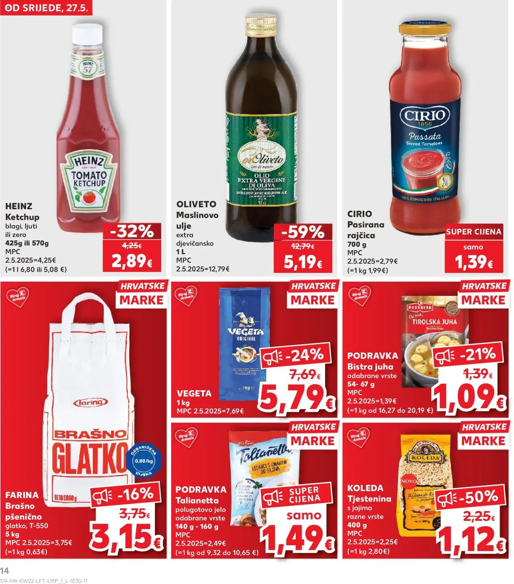 Kaufland HR akciós újság - 2026.05.27. érvényes szórólap 14 oldal 32 oldalból