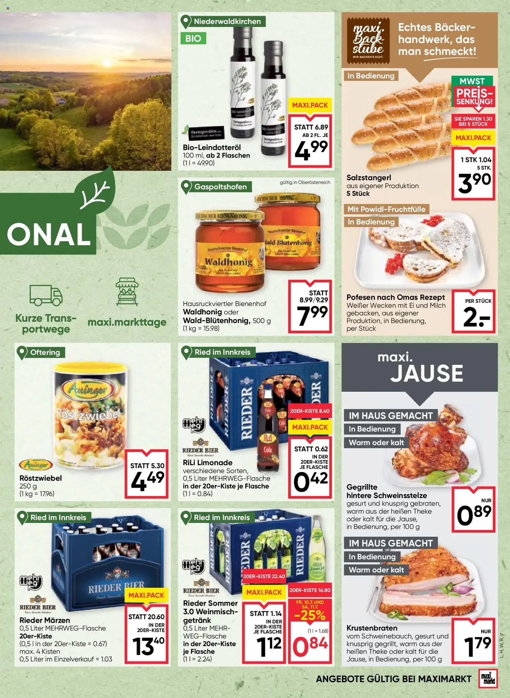 Maximarkt Flugblatt - Gültiger Prospekt ab 09.07.2026, Seite 5 von insgesamt 24