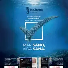 Vista previa del folleto La Sirena Madrid válido desde 26/02/2026