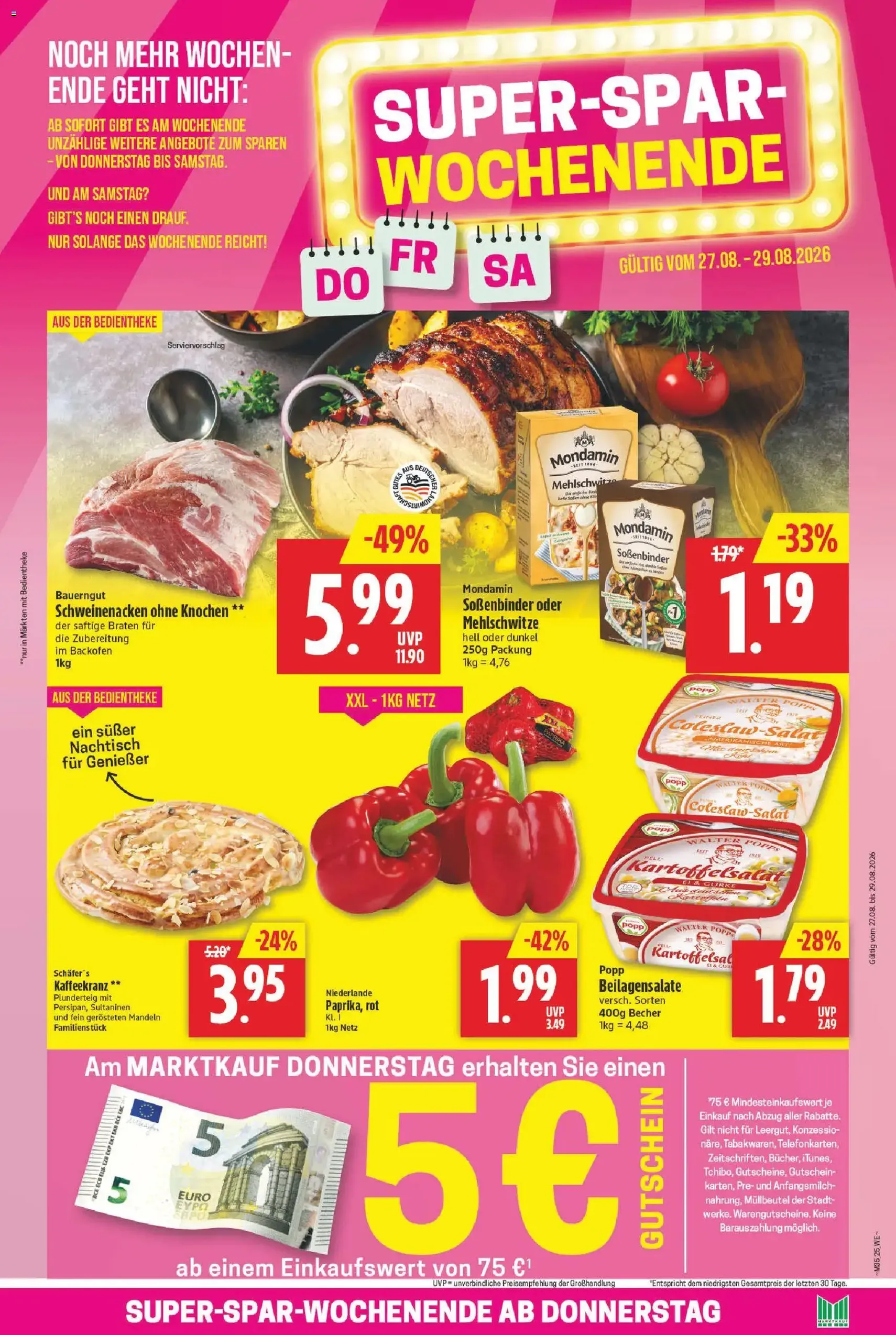 Marktkauf Prospekt - Gültiger Prospekt ab 24.08.2026, Seite 27 von insgesamt 33